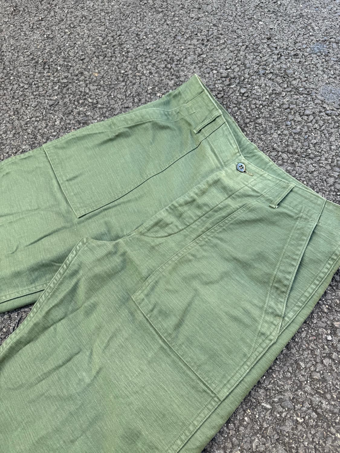 오어슬로우 올리브 퍼티그 팬츠 상품이미지3