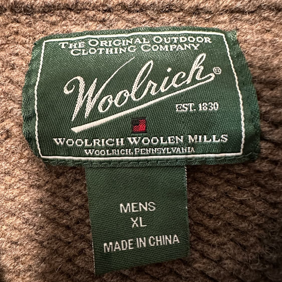 WOOLRICH heavyknit sweater cardigan 상품이미지4