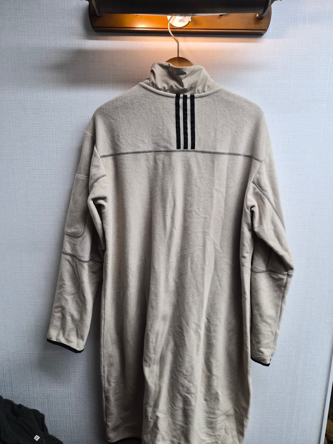 L/100) 아디다스 롱 마이크로 플리스 자켓 팝니다 상품이미지2