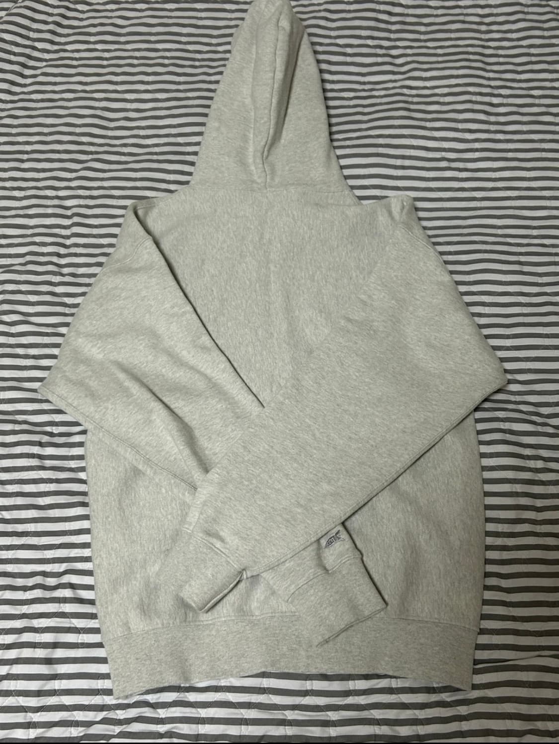 아웃스탠딩 V.S.C 후드티 멜란지 그레이 M 상품이미지2