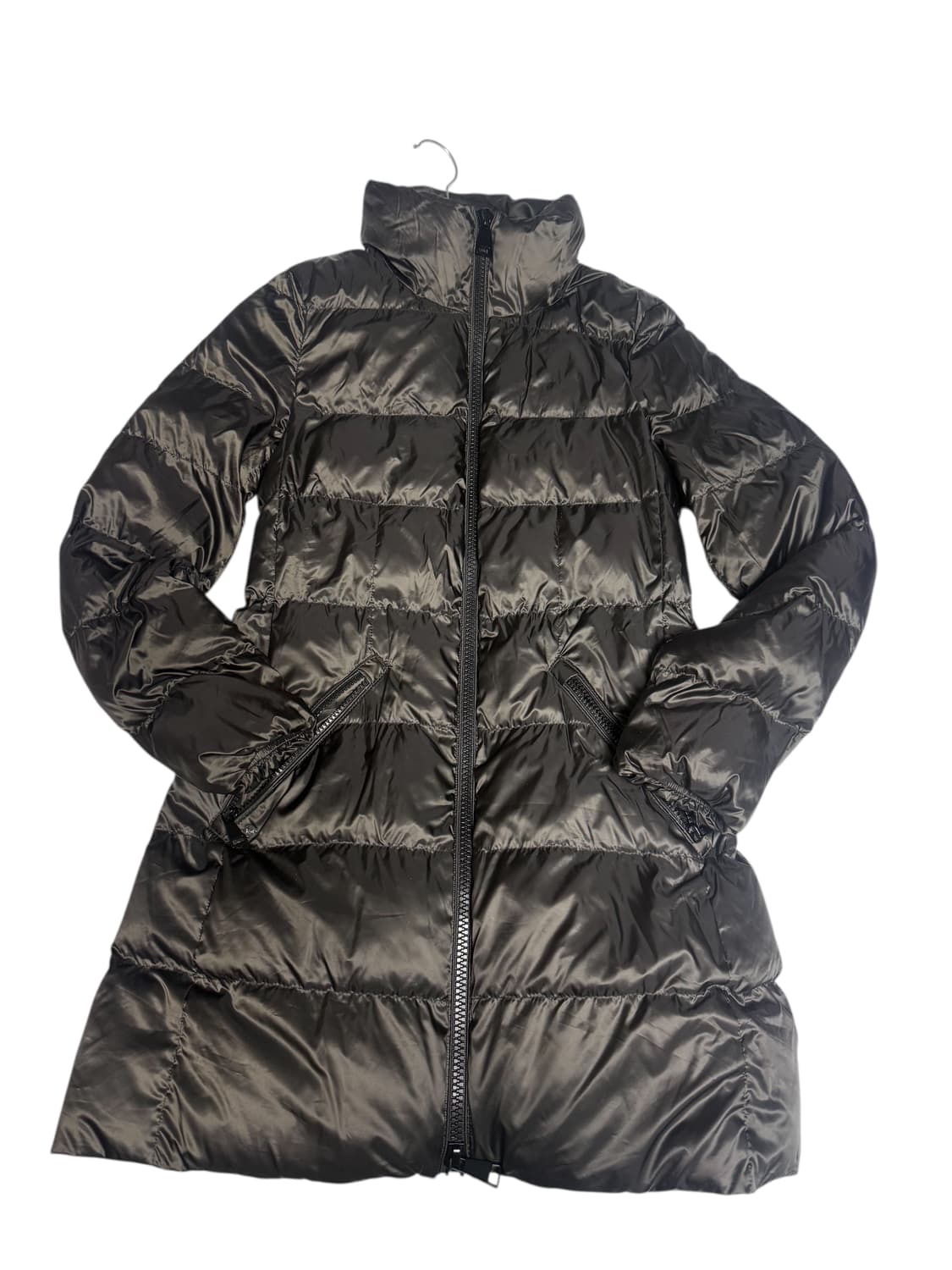 Massimo Dutti 글로시 롱패딩 XS 상품이미지1