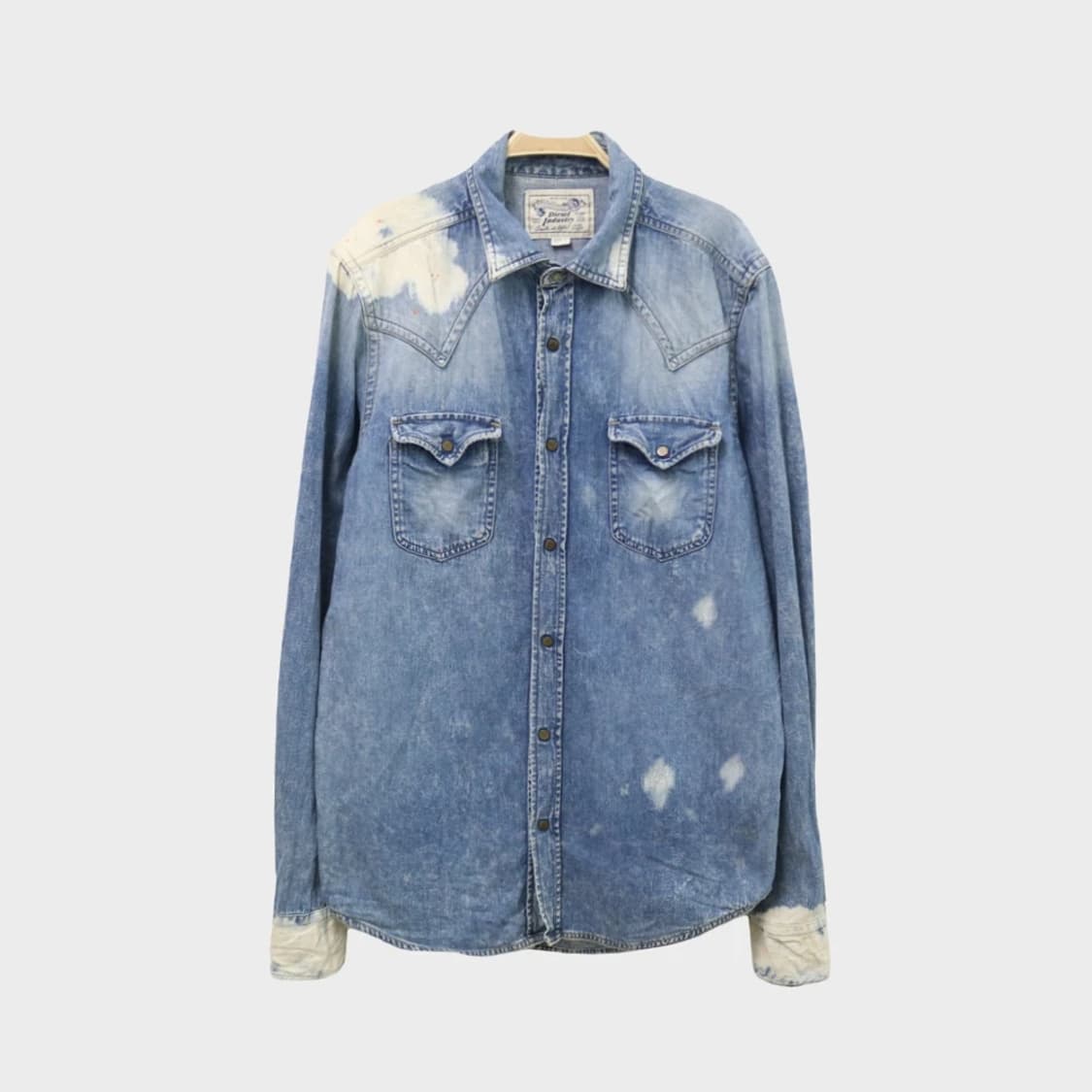 디젤 나염 데님 셔츠 65531 상품이미지1