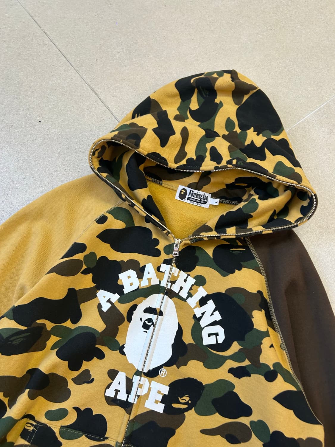 베이프 카모 크레이지 후드집업 상품이미지2