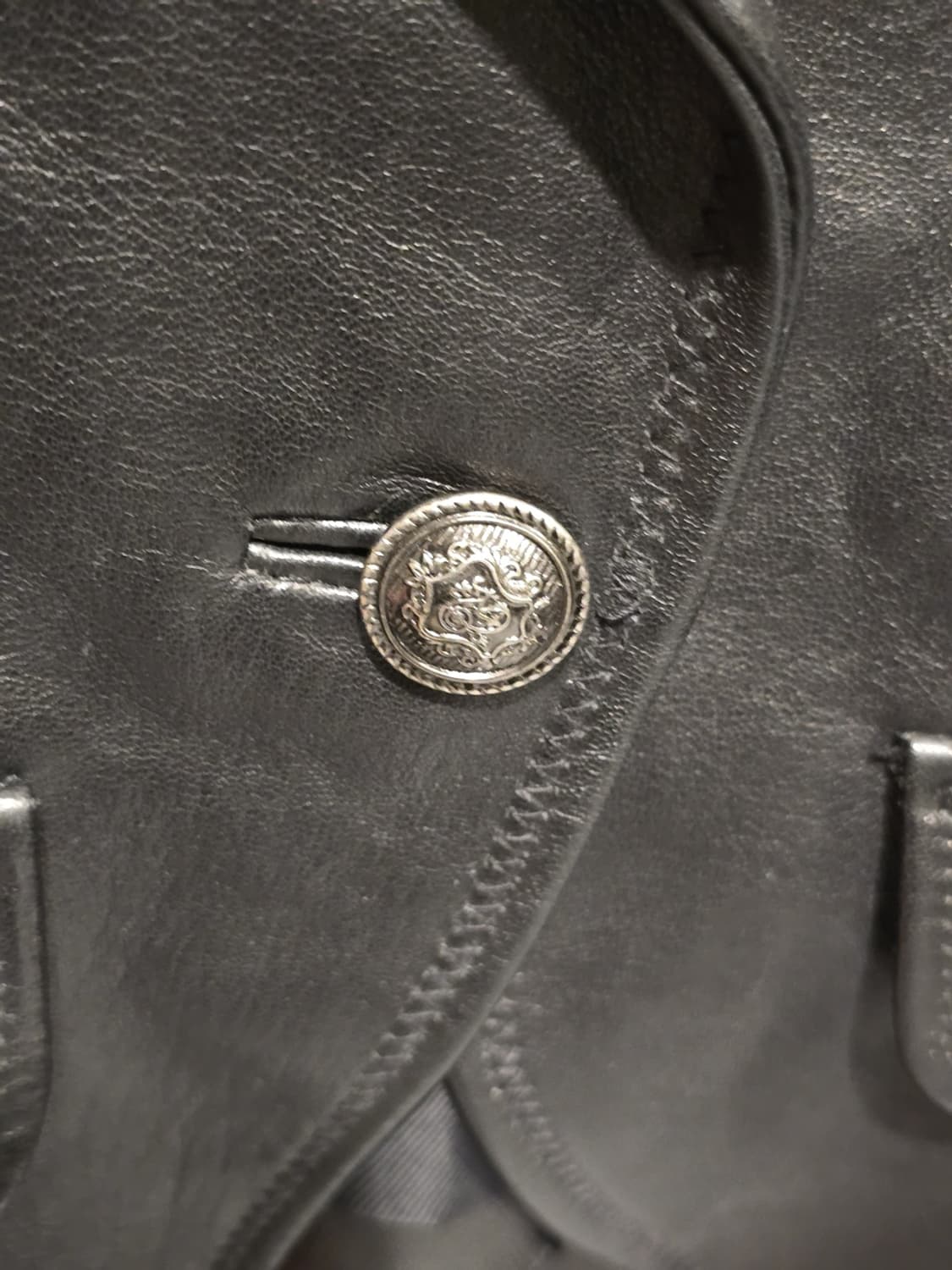 90s Reverb Lambskin Leather Jacket 상품이미지3