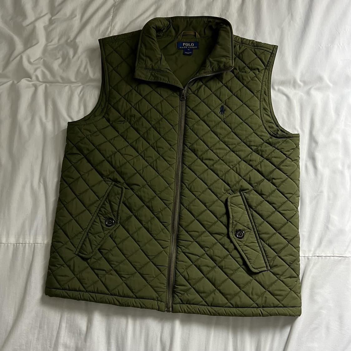 폴로 퀼팅 조끼 베스트 상품이미지2