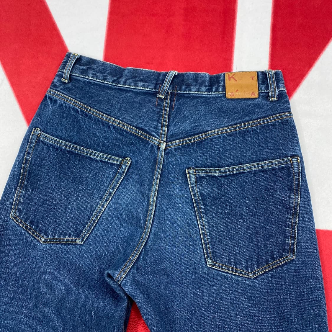 KATO 셀비지 데님팬츠 M 상품이미지5