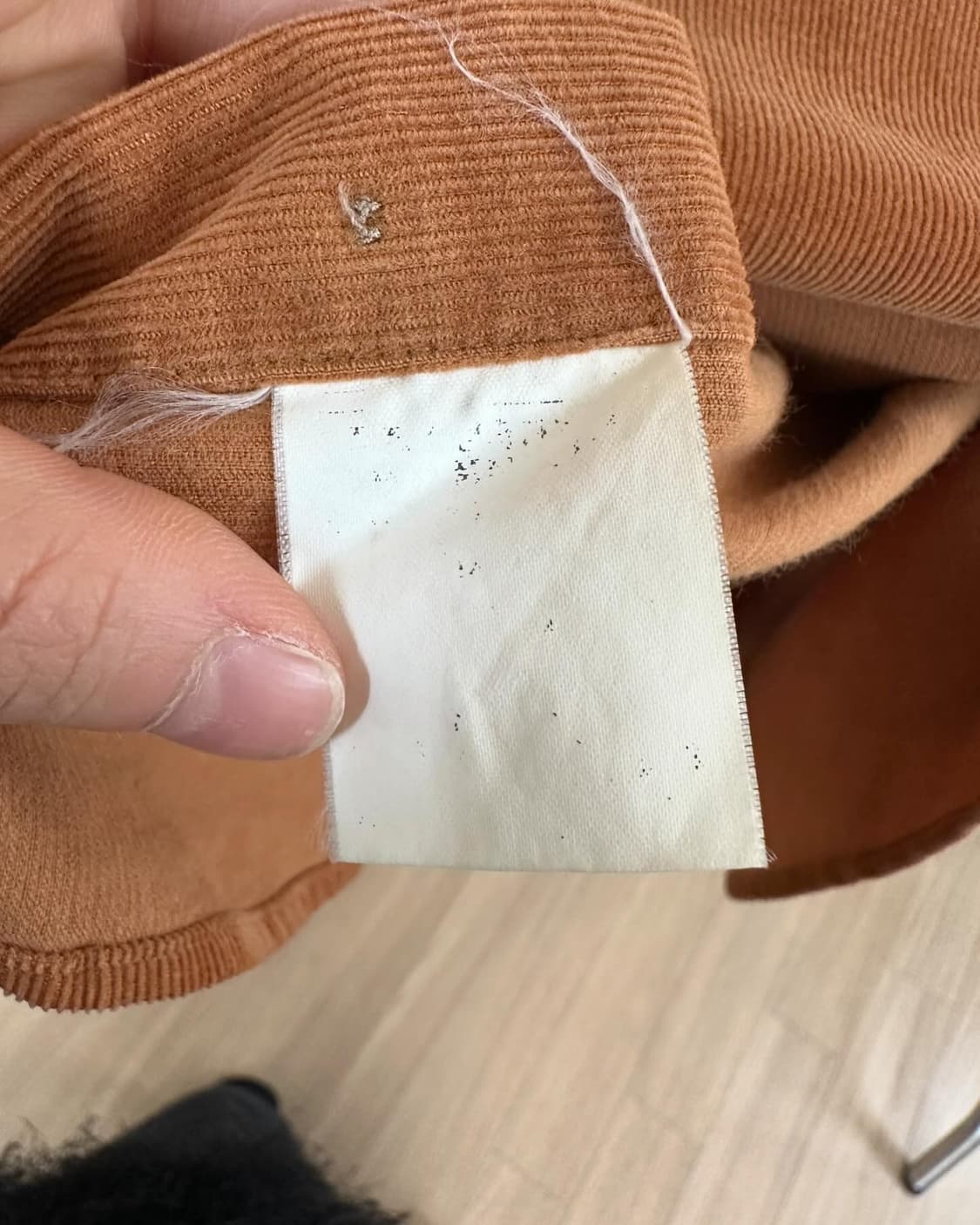 입생로랑 딥오렌지 코듀로이 카라넥 셔츠  상품이미지8