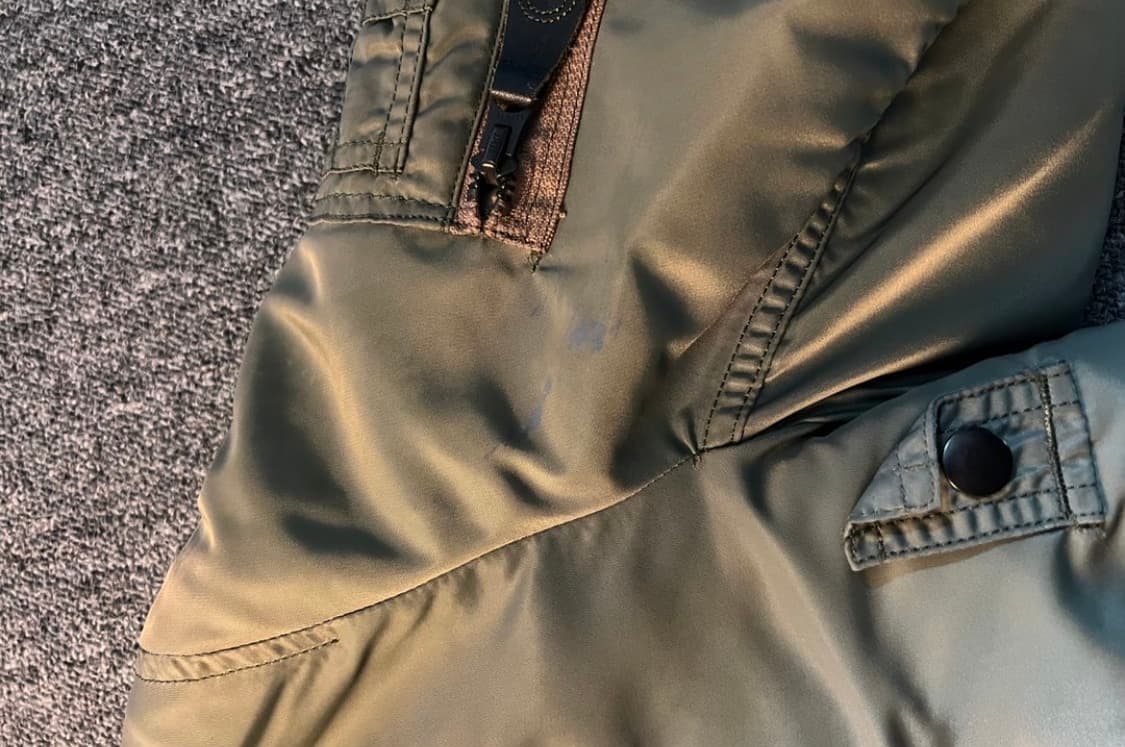 한국전쟁 울파일 봄버자켓 상품이미지2