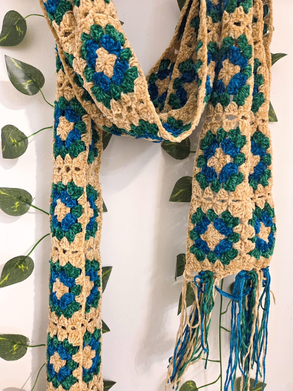 모티브 크로쉐 머플러 상품이미지3