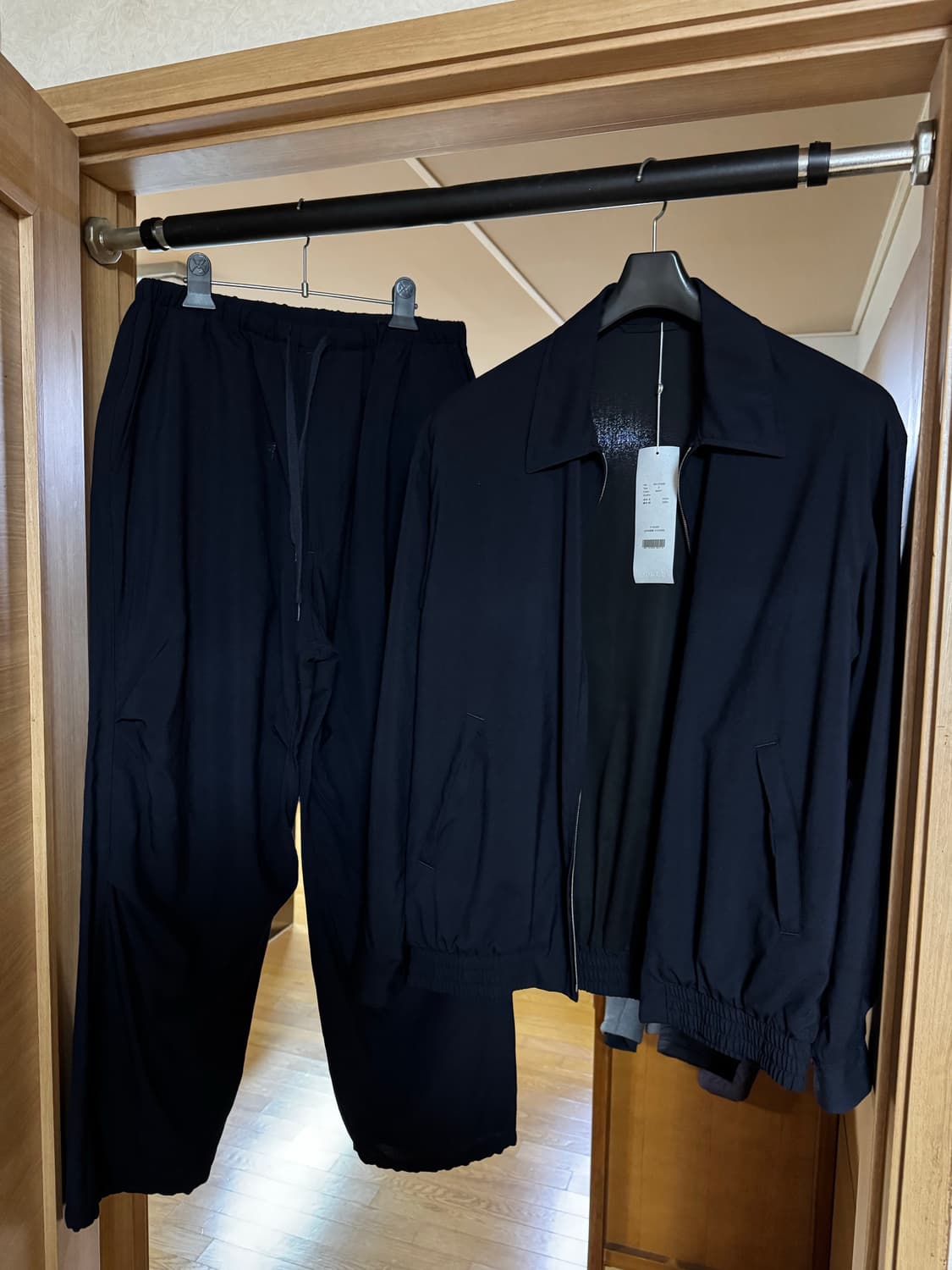 코모리 스윙탑 니턱팬츠 셋업 상품이미지2