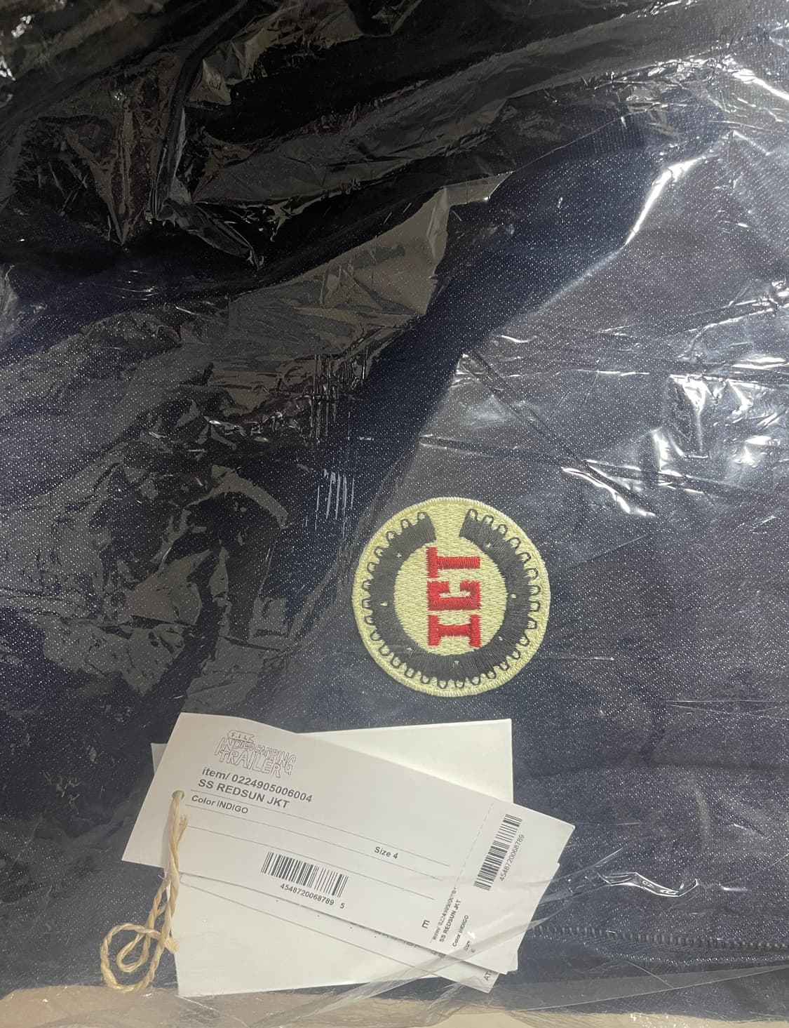 비즈빔 ICT 레드선 REDSUN 자켓 인디고 4 사이즈 상품이미지1