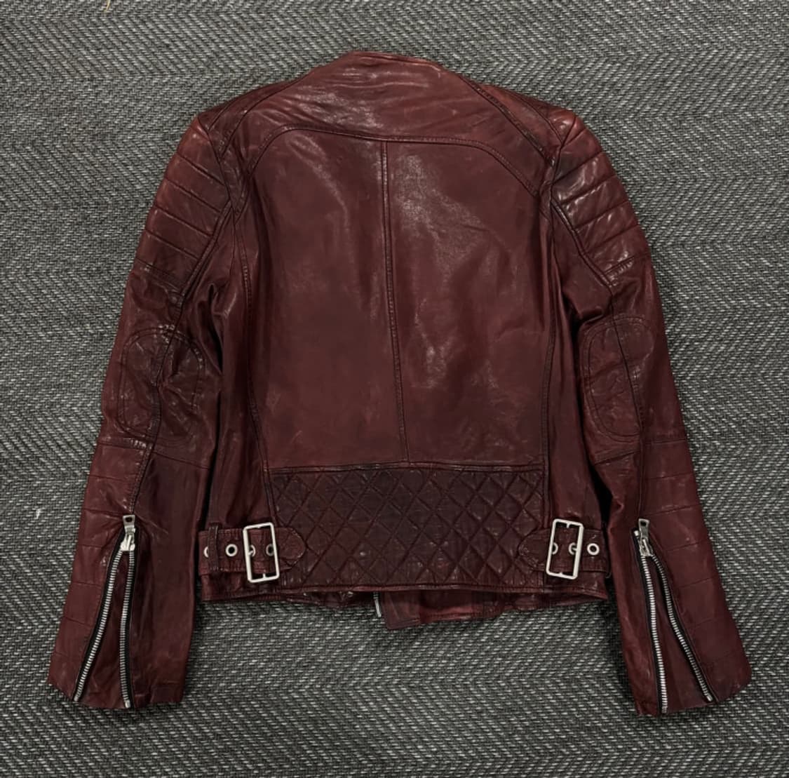 Lamb skin leather jacket 상품이미지2