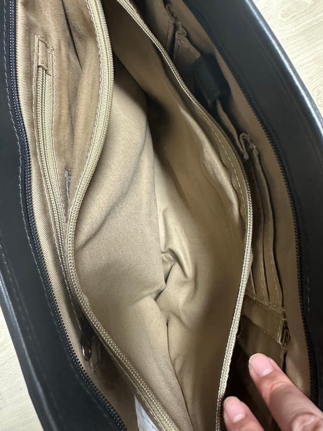 L.L.Bean 엘엘빈 블랙 레더 토트백 상품이미지7