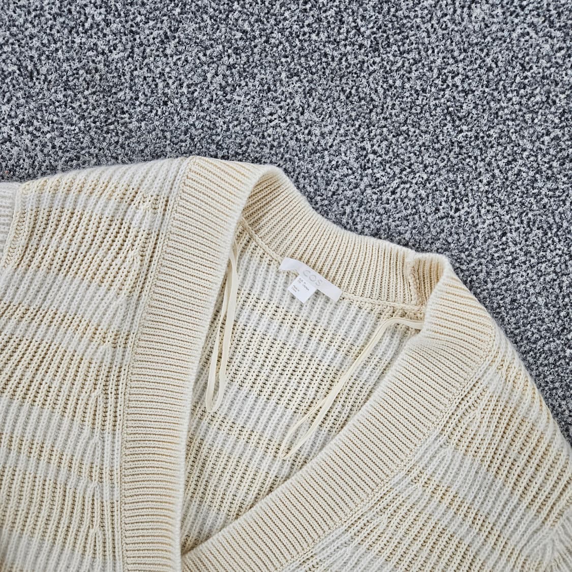 [M] COS 코스 여성 울 알파카 니트 가디건 1104JM2 상품이미지2