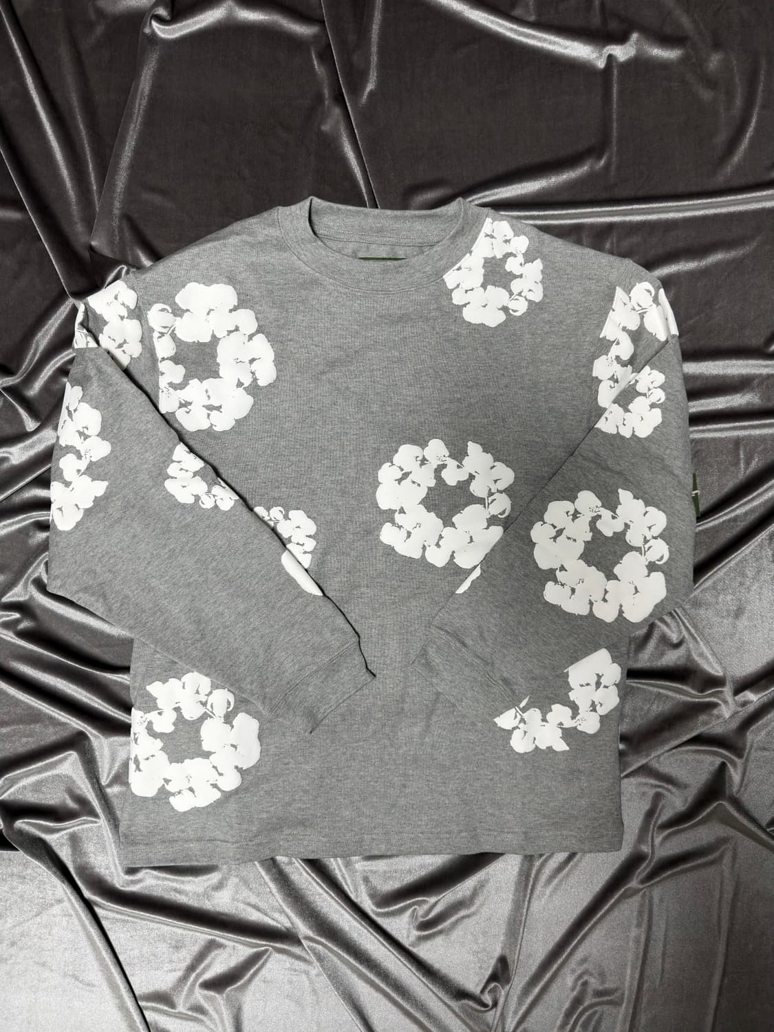 데님티어스 롱슬리브 그레이 L 상품이미지1