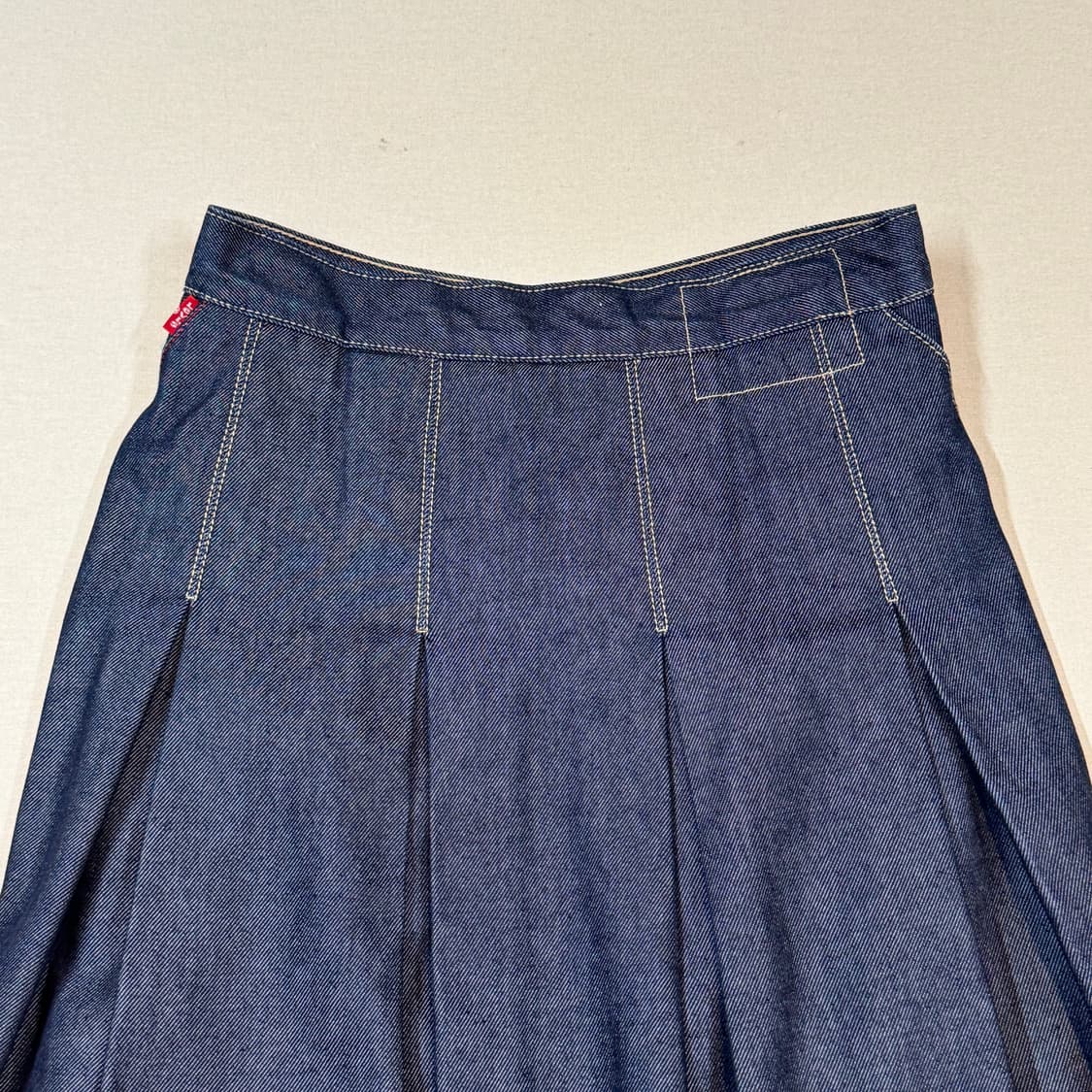 27inch) 리바이스 엔지니어드진스 청 데님 미디 스커트 치마 상품이미지3