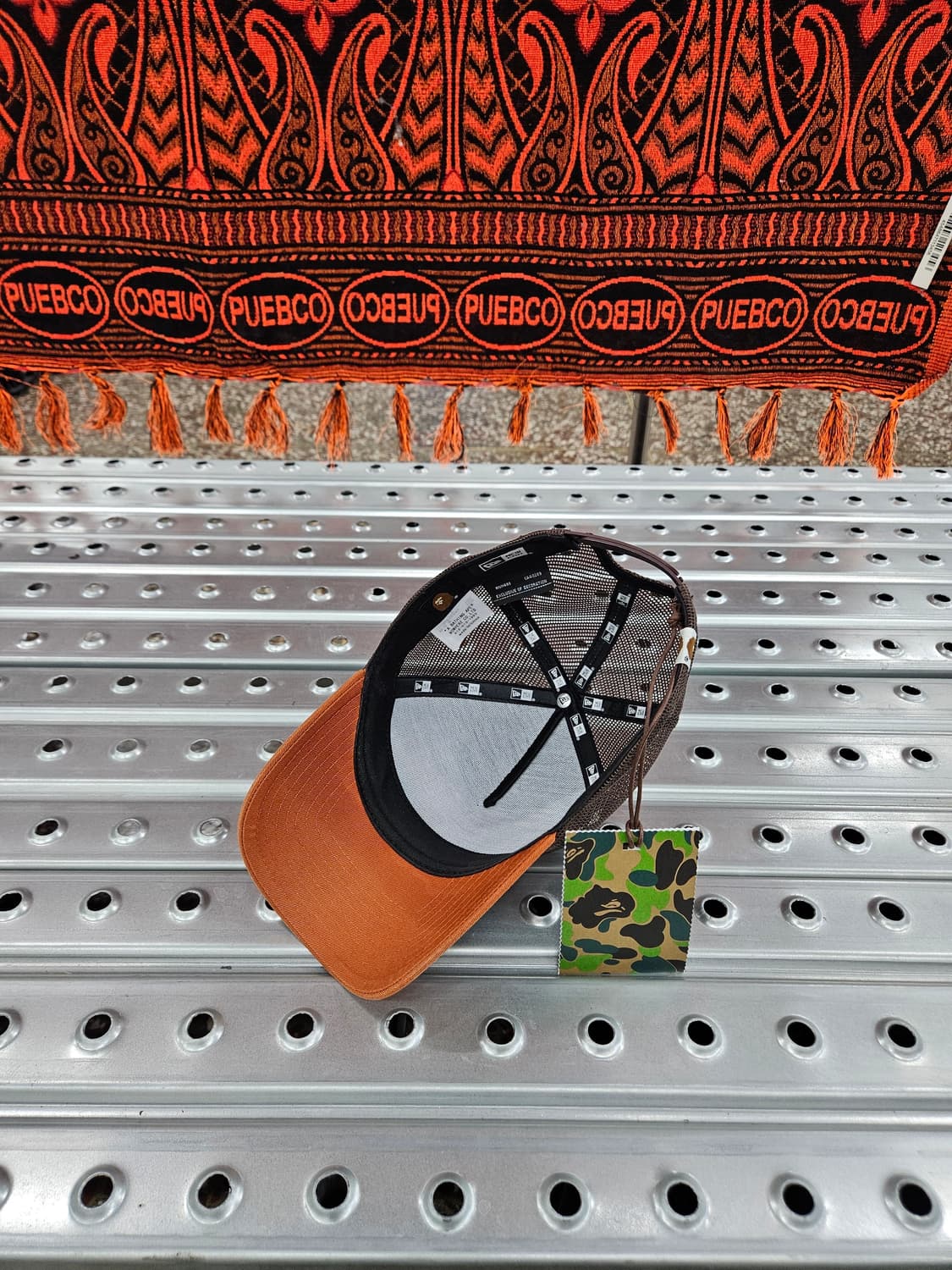 [베이프] nyc logo new era 9forty cap 모자 상품이미지7