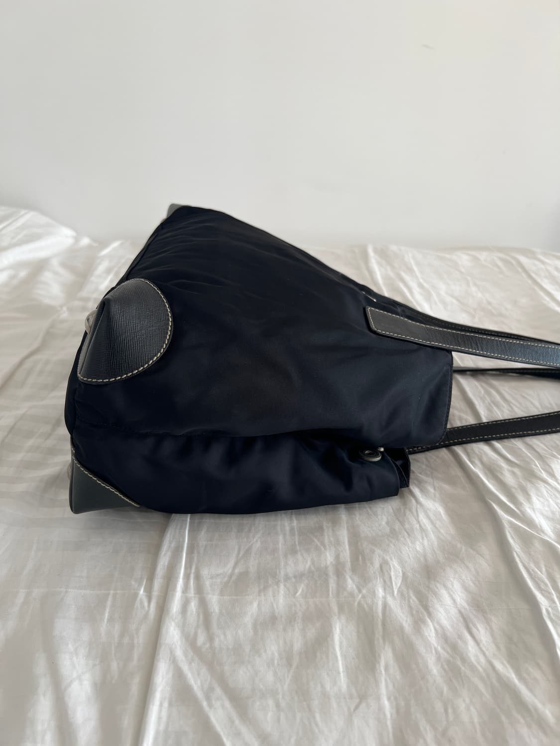 빈티지 프라다 포코노 레더 트리밍 숄더백 상품이미지4