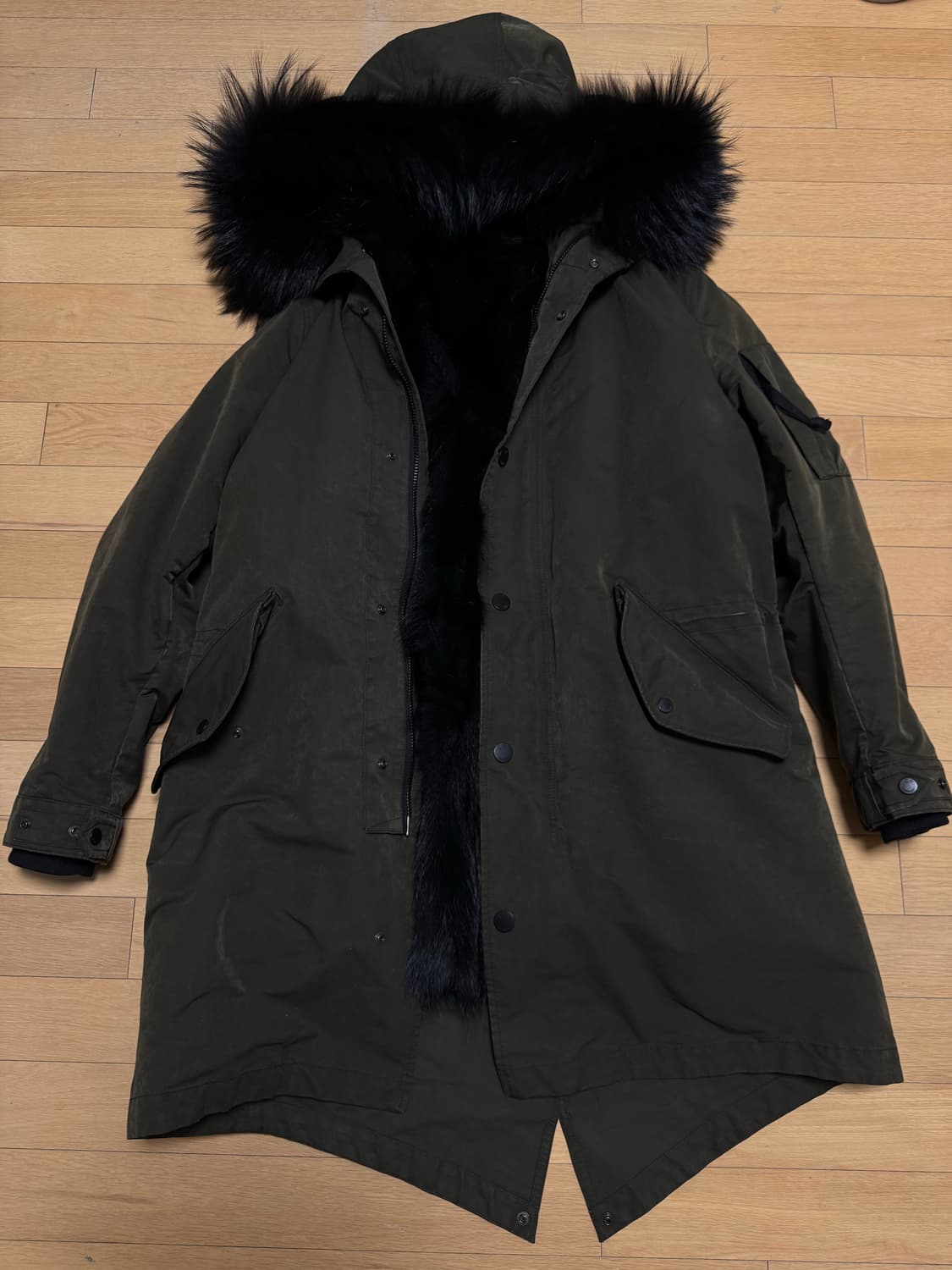 Cp 컴퍼니 라쿤 퍼 야상 상품이미지3