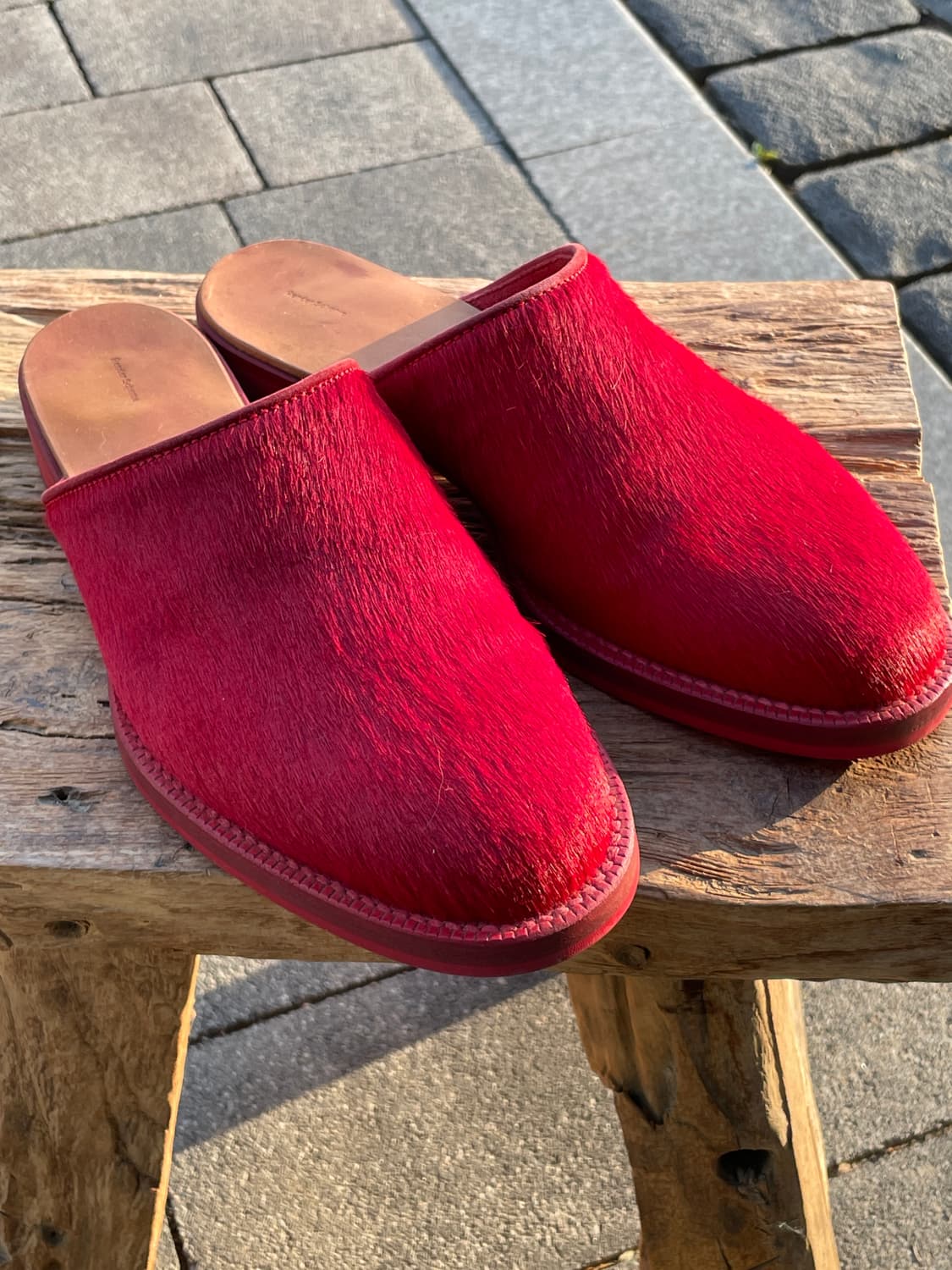 핸더스킴 (Hender Scheme) 치크 헤어 뮬 상품이미지5