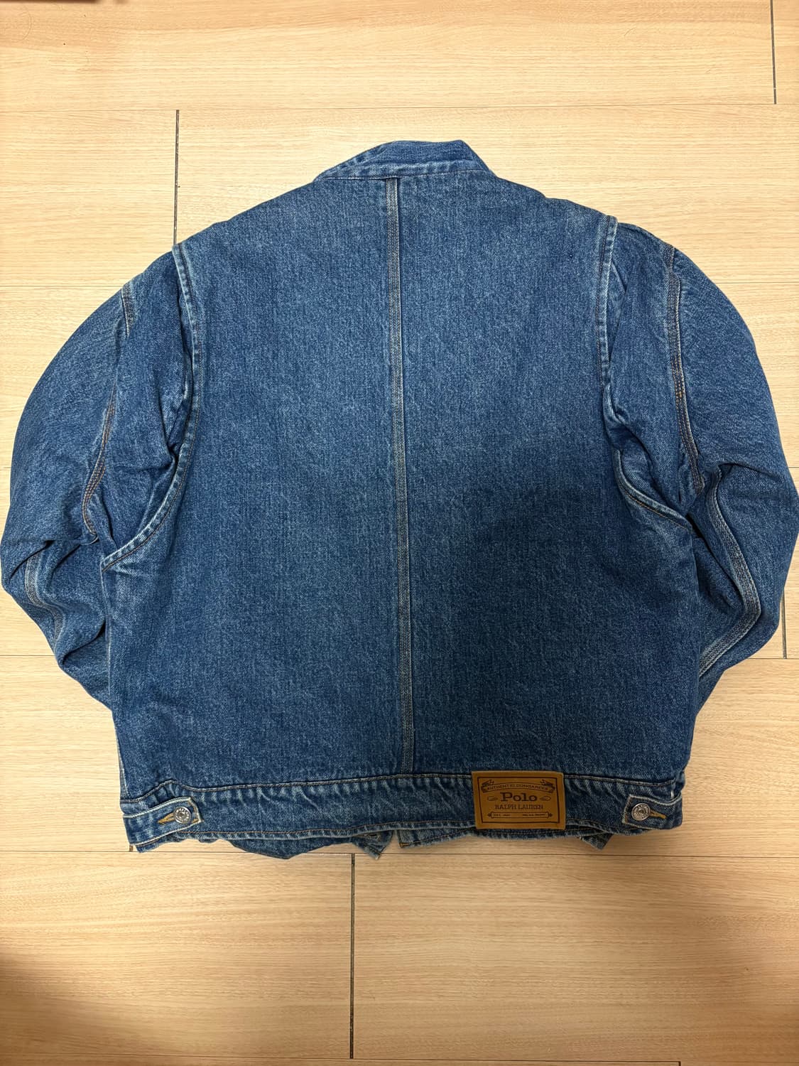90s 폴로 랄프로렌 덩가리 데님 재킷 일본 상품이미지2