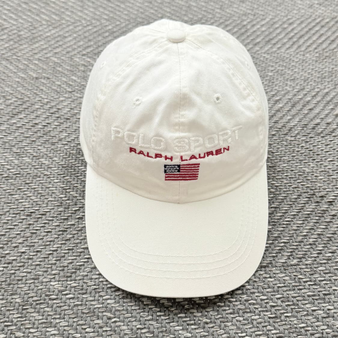 USA 폴로 스포츠 화이트 볼캡 상품이미지1