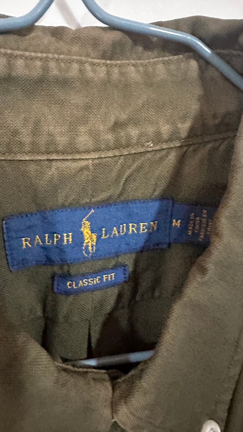 폴로 랄프로렌 옥스포드 셔츠 카키 M 상품이미지2