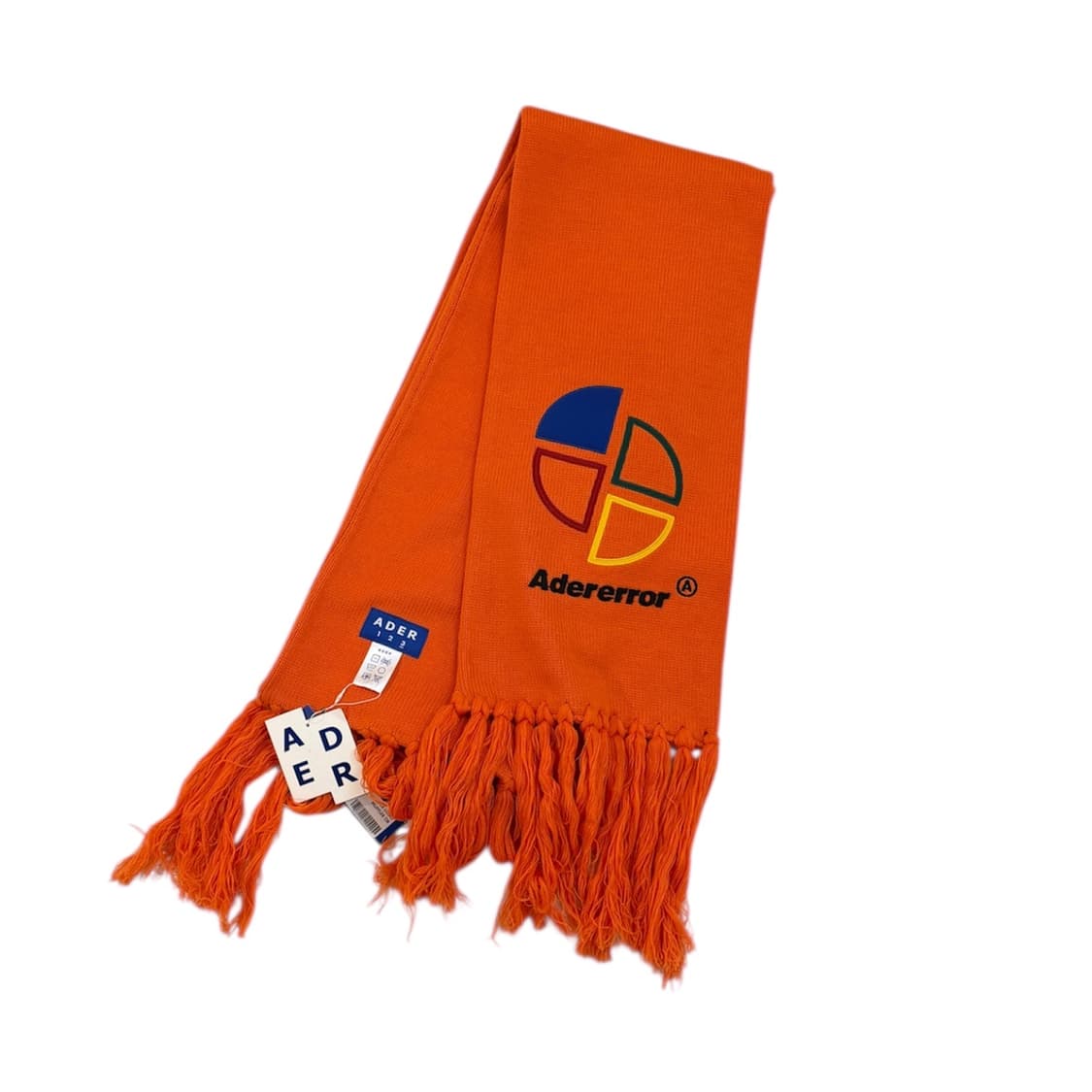 18FW 아더에러 슬라이스 로고 머플러 목도리 오렌지 상품이미지1