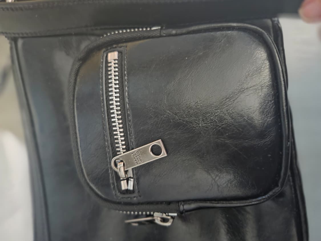 마지셔우드 아웃 포켓 호보 블랙  상품이미지9