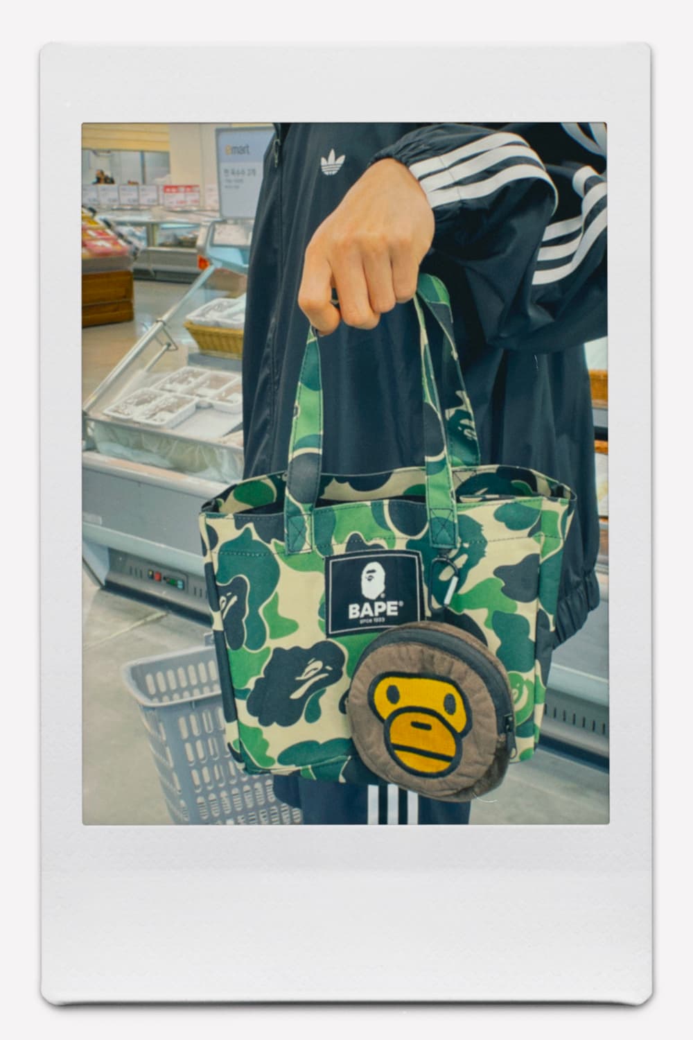 BAPE KIDS 2021 S/S 잡지부록 토트백 상품이미지1