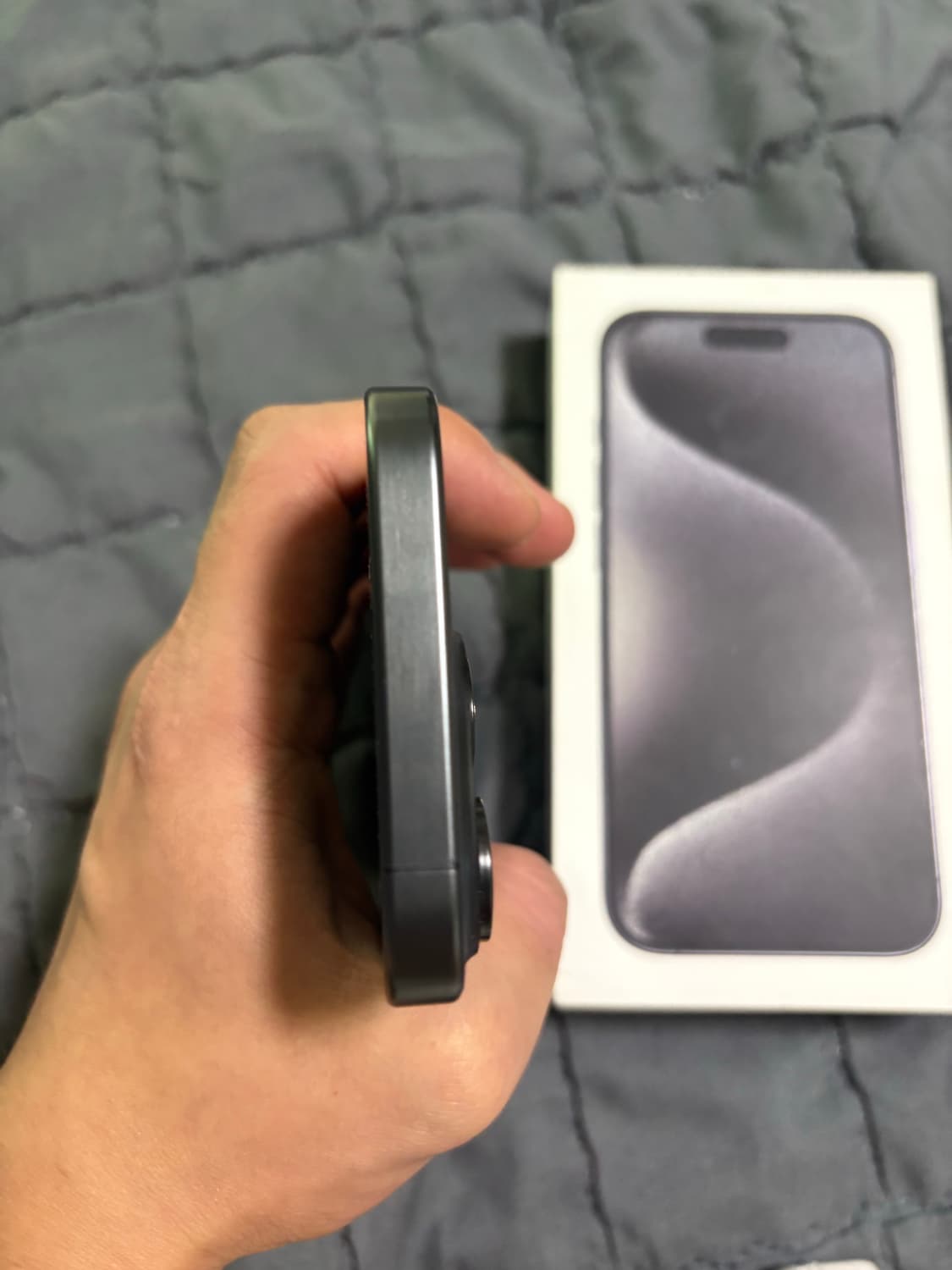 아이폰15pro 블랙티타늄 128g 상품이미지4