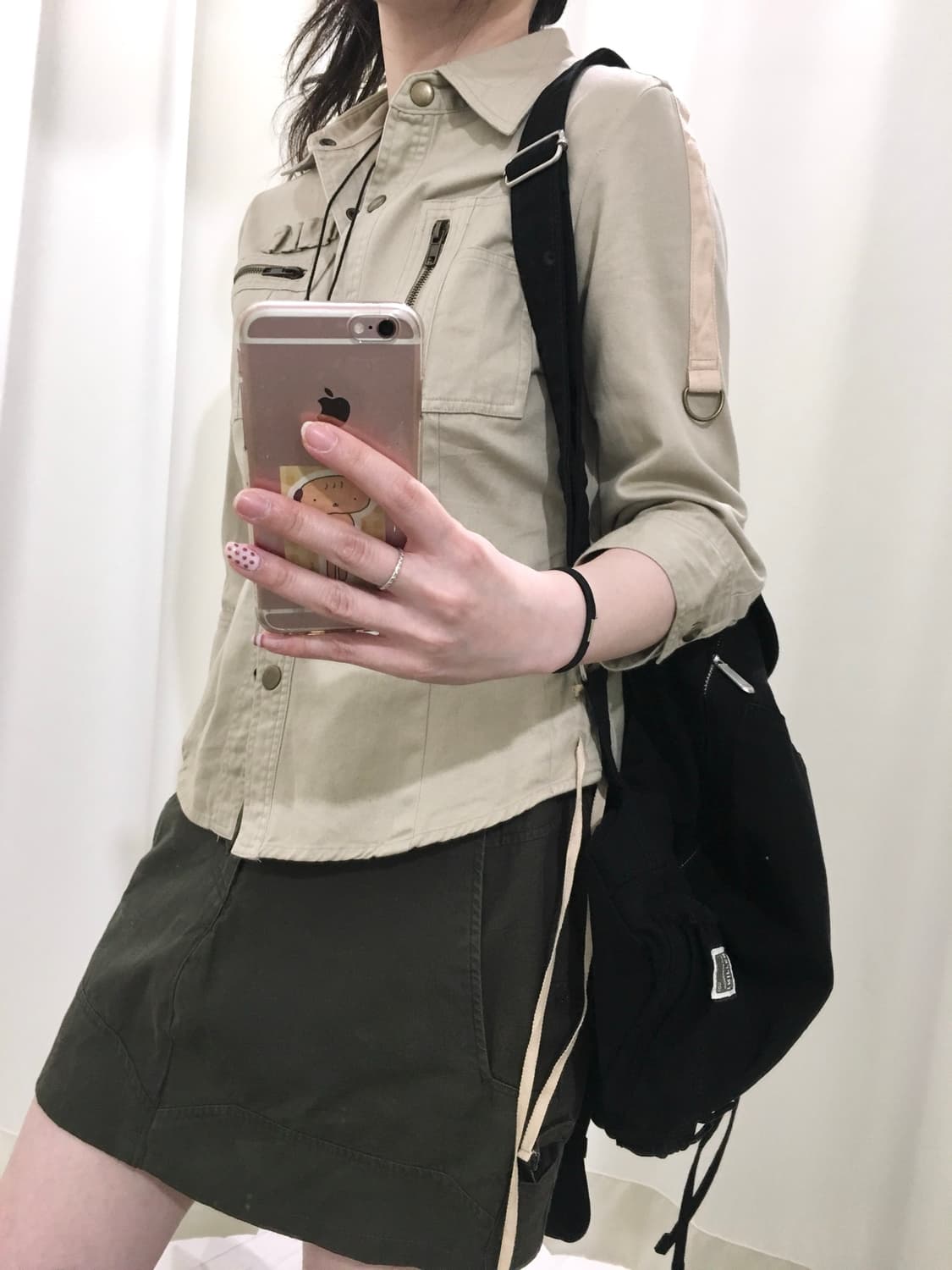 Eyelet Strap Y2K Jacket 상품이미지5