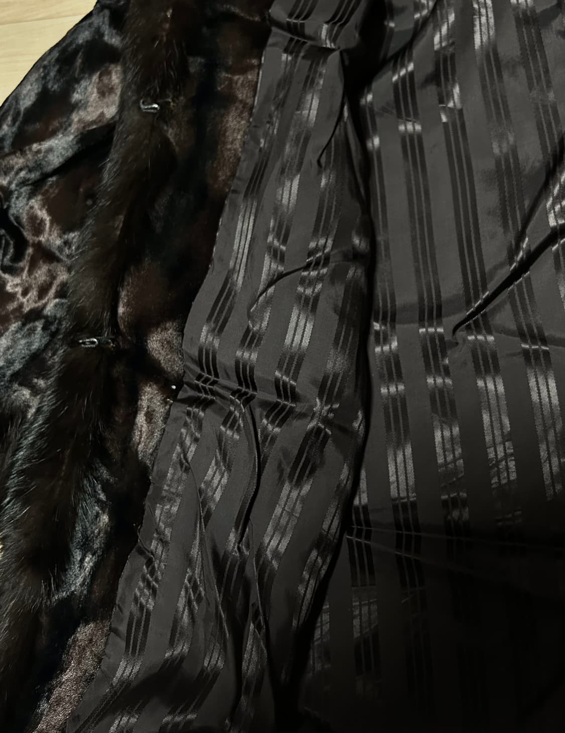 빈티지 모피 퍼 가운 코트 자켓 상품이미지3