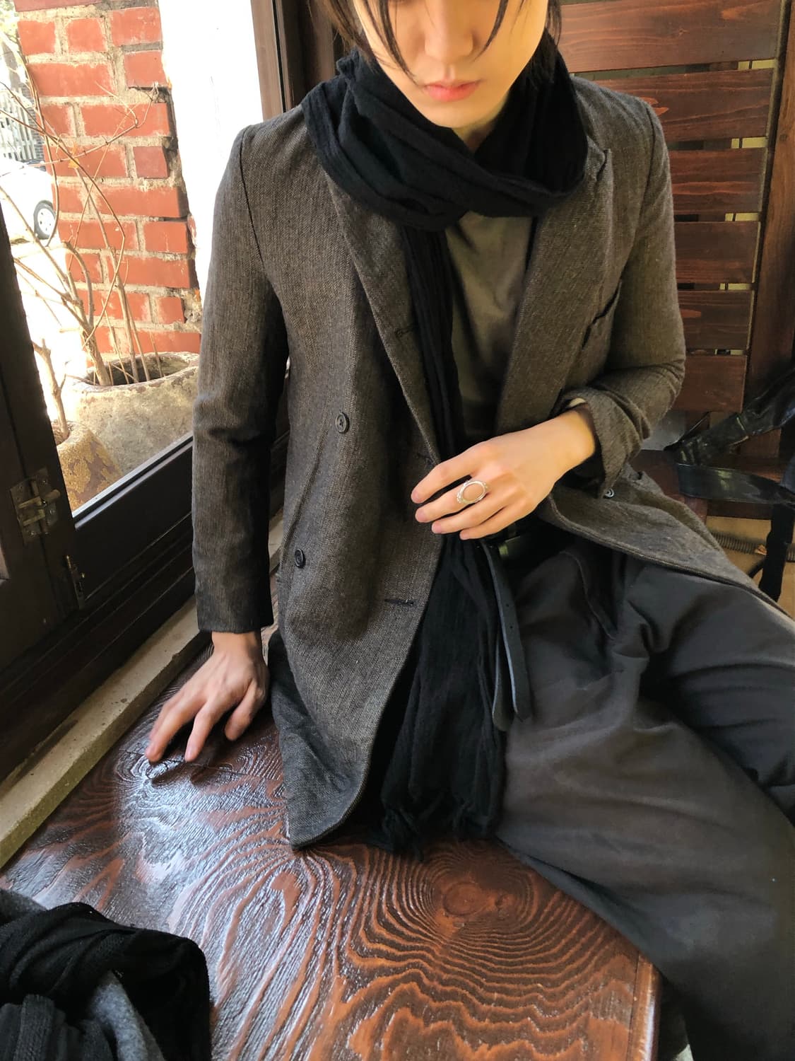 폴하든 트위드 블레이저 상품이미지2