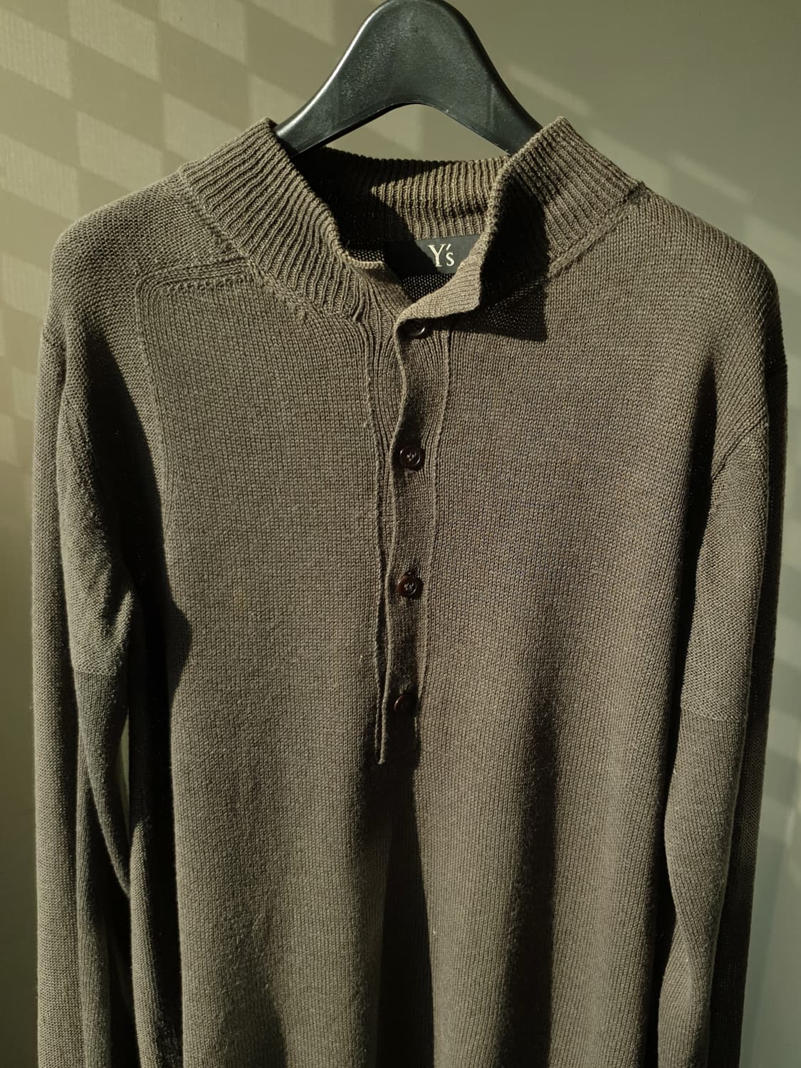 Y's henley neck knit by Yohji Yamamoto 상품이미지3