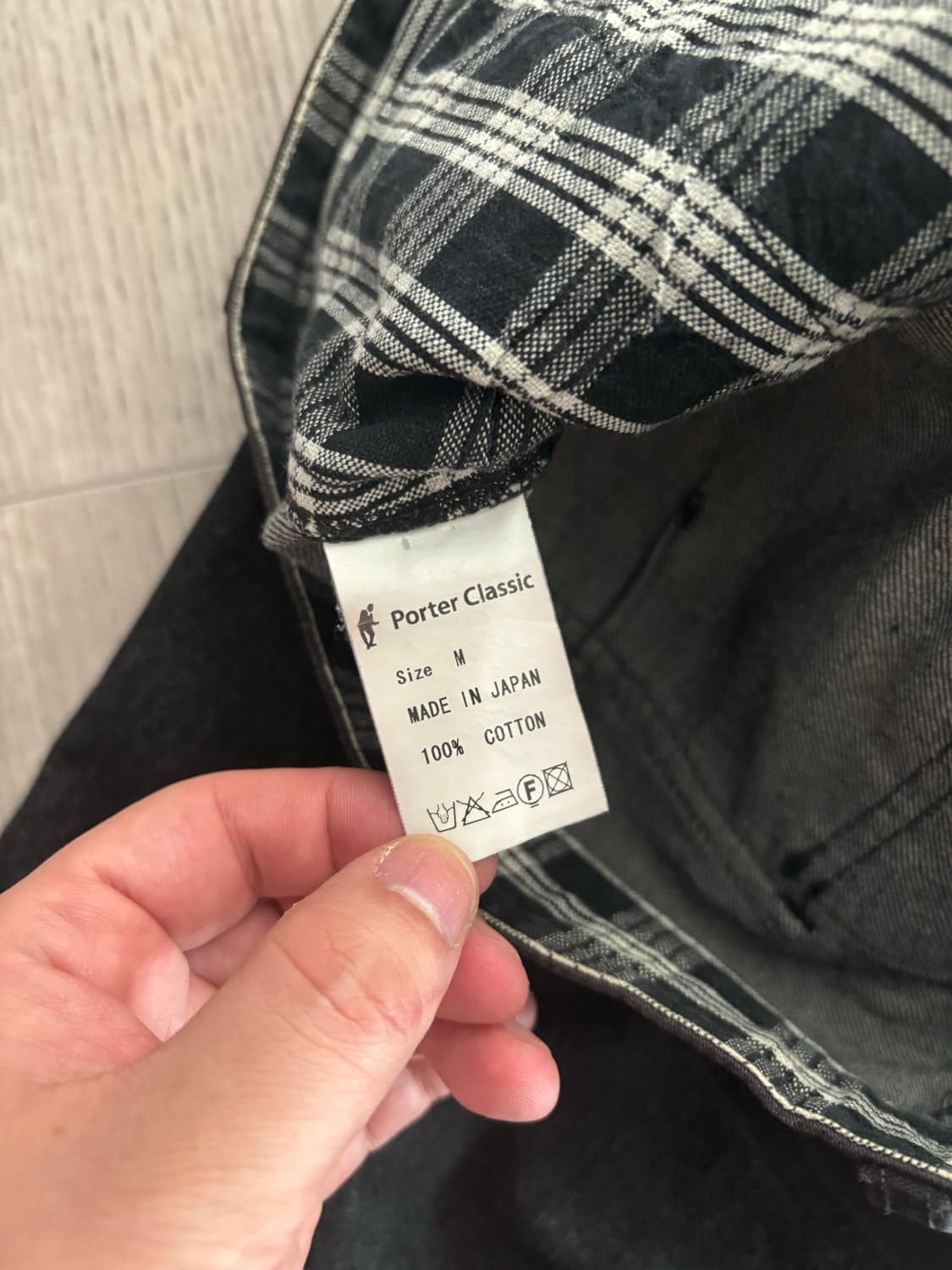 [M] 포터클래식 크롭 데님 팬츠 상품이미지7