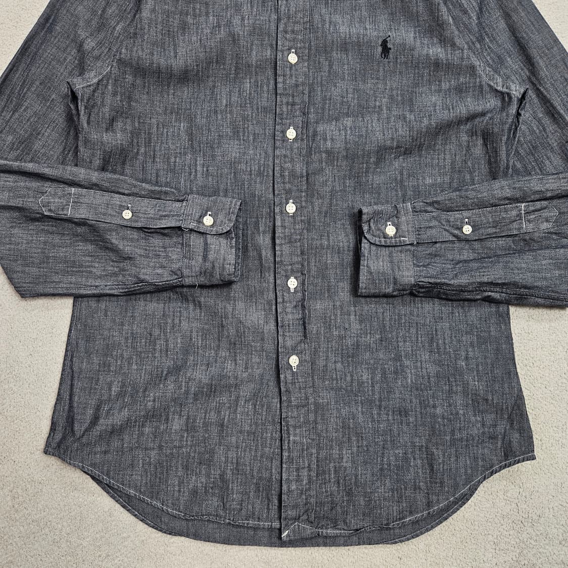 폴로 랄프 로렌 신형 샴브레이 셔츠 M 상품이미지3