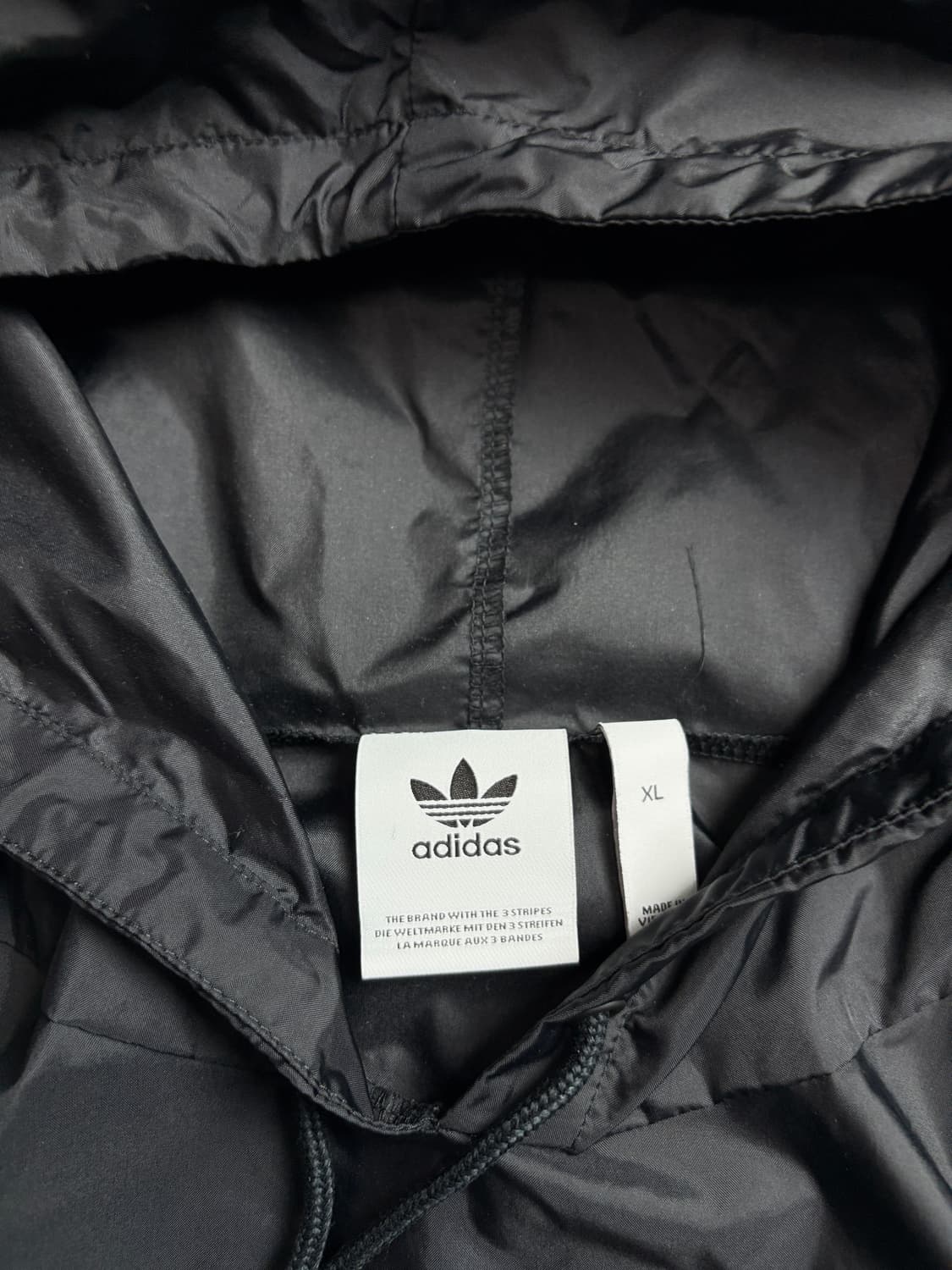 아디다스 트레포일 빅로고 나일론 후디 아노락 2157 상품이미지4