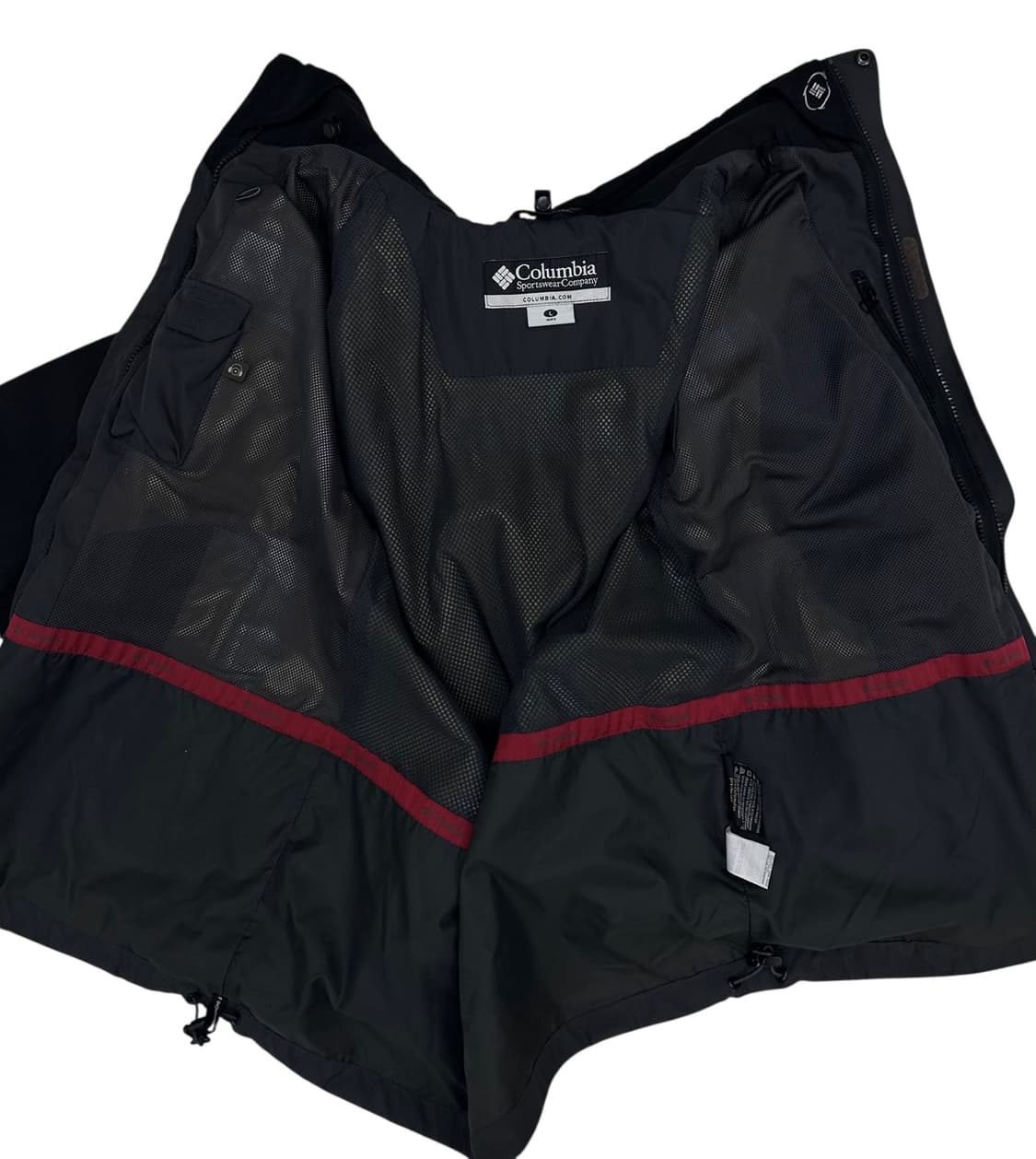 컬럼비아 고어텍스 바람막이 블랙 (L) 상품이미지8
