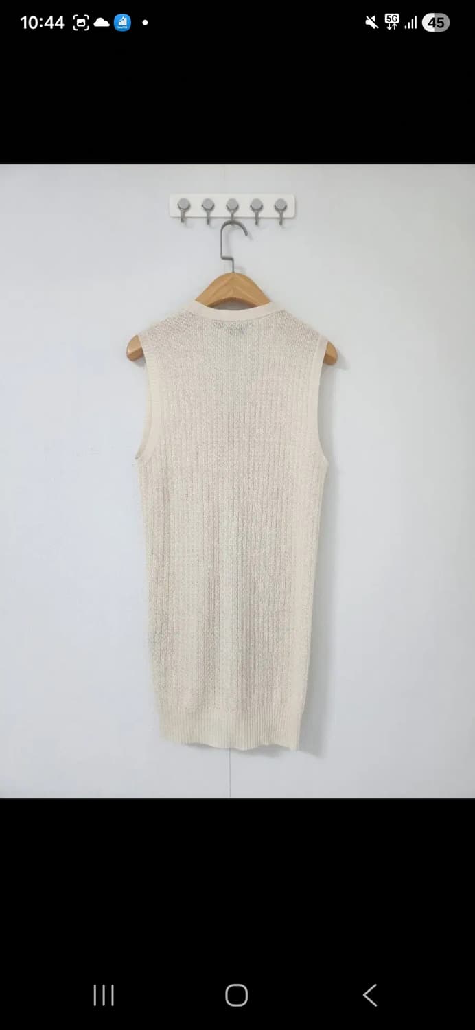 랄프로렌 린넨&실크 니트 베스트 S 상품이미지2