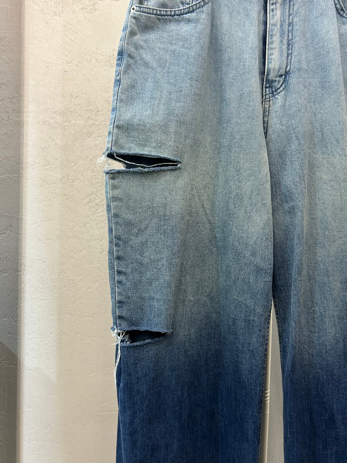 Dnsr 데미지 그라데이션 진 상품이미지4