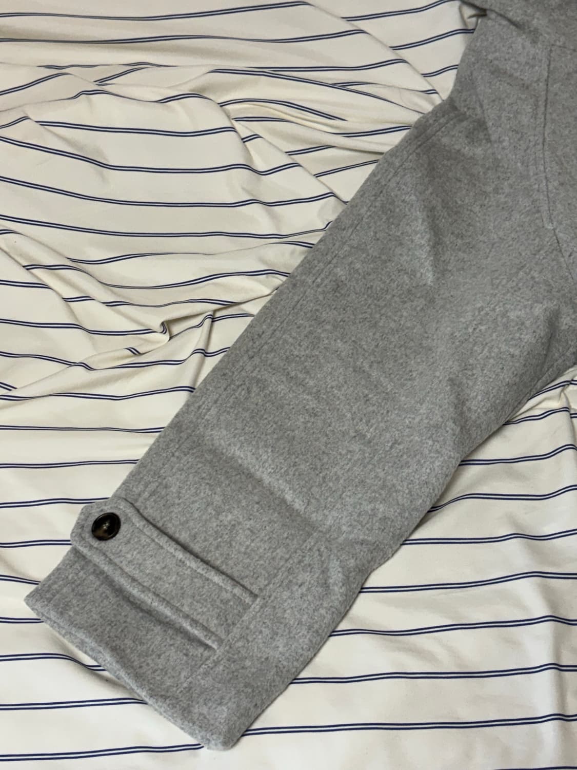 오피쉬 RICH WOOL HALF COAT_GRAY 상품이미지8