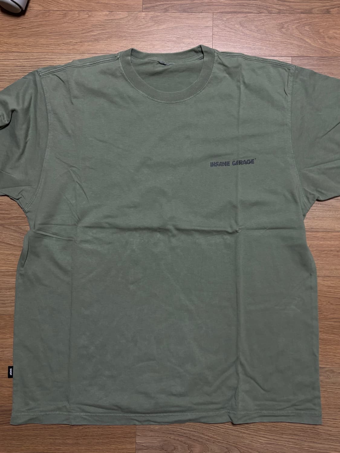 인세인개러지 Revolution Tee  WashedGreen 3size 상품이미지2