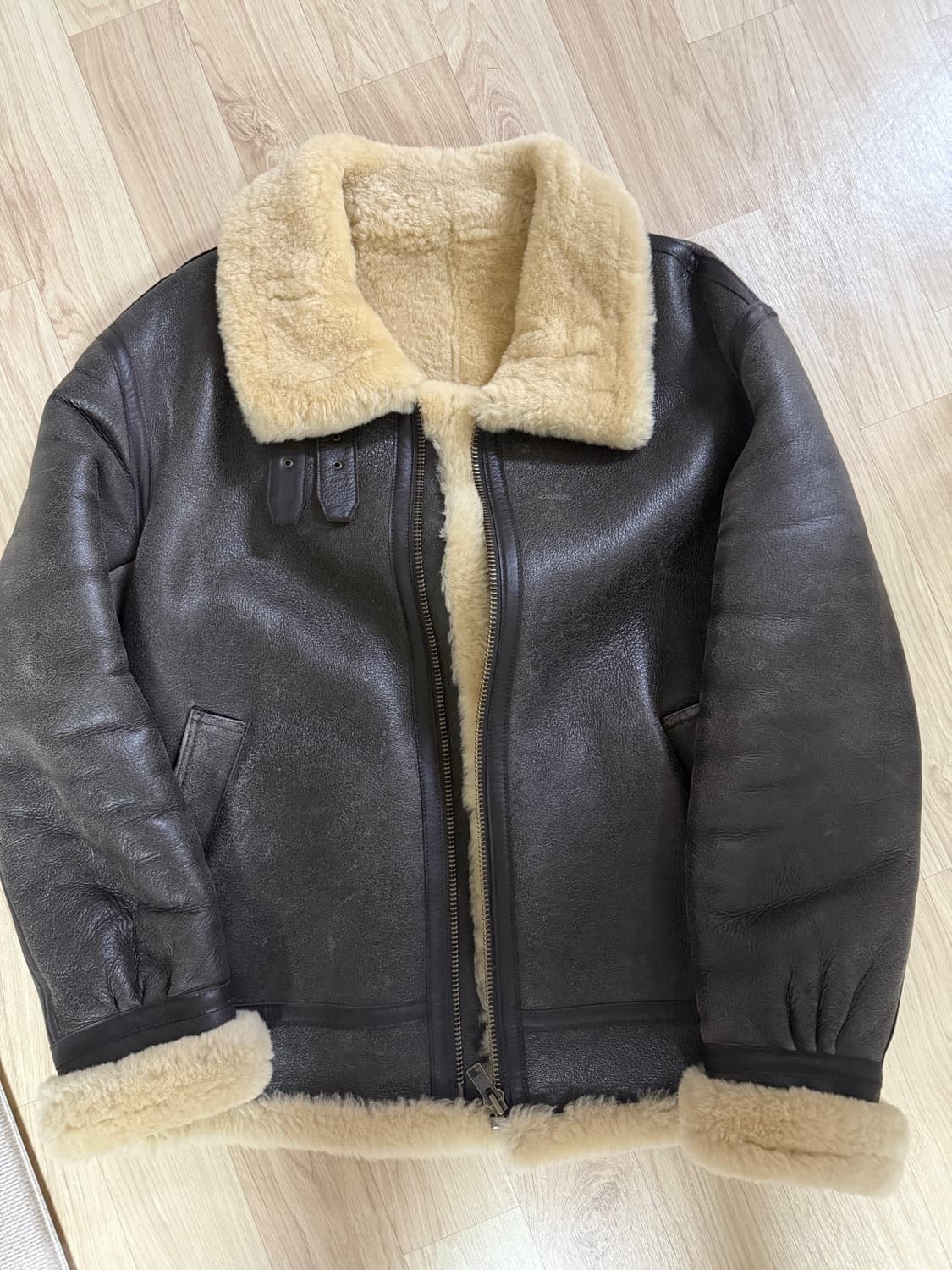 B3 무스탕 XL 급처 상품이미지1