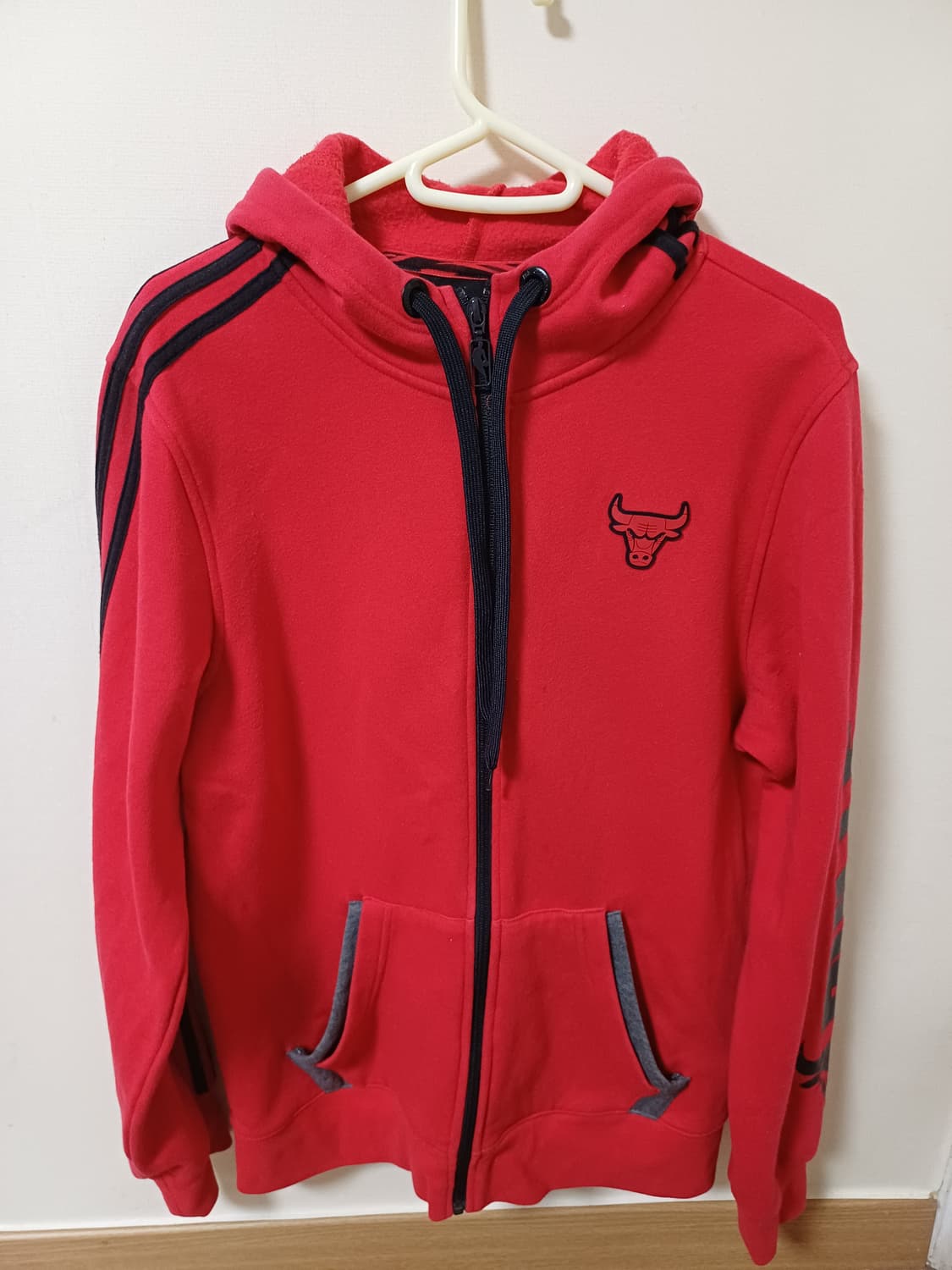 아디다스 NBA 불스 후드집업  상품이미지1