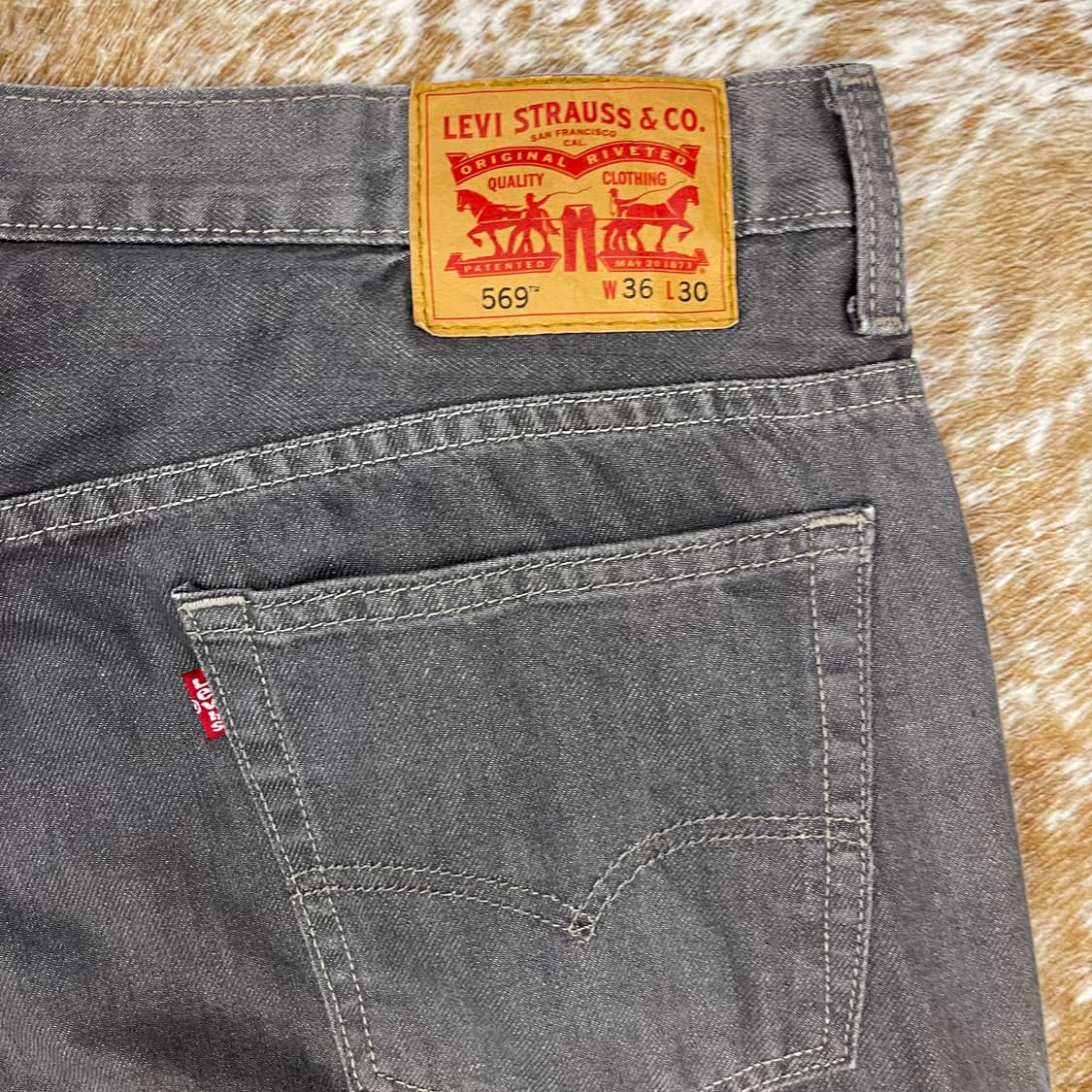 리바이스 Levi's 569 w36l30 상품이미지9