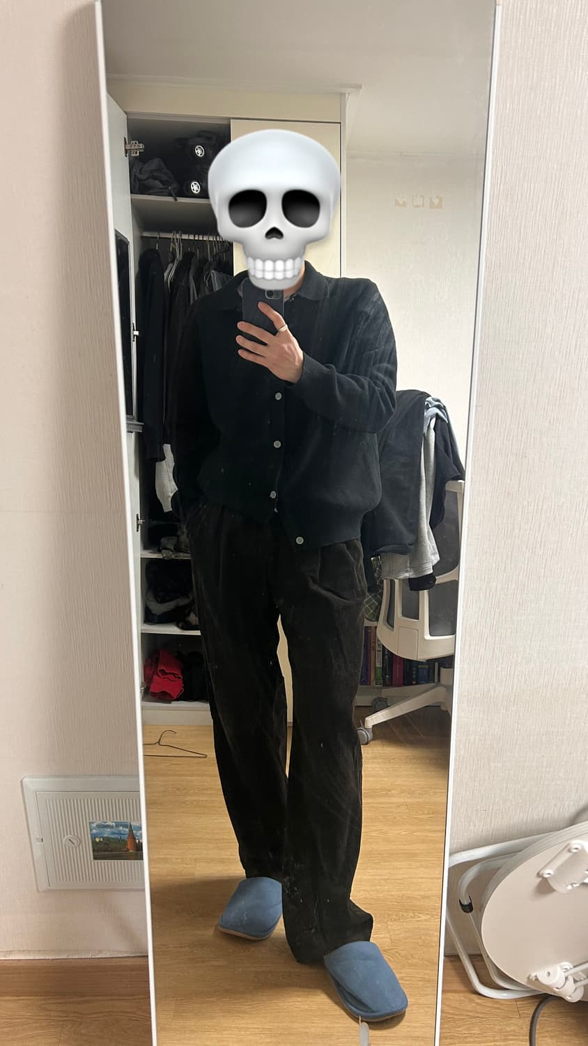 멜란지마스터 코듀로이 브라운 팬츠 30 상품이미지1