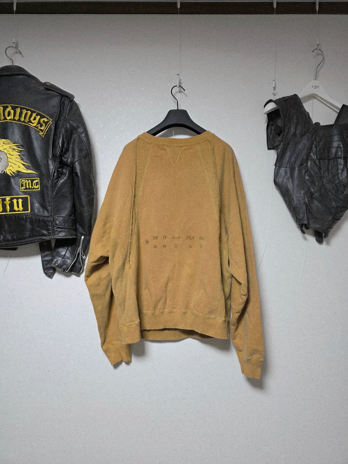 Bed j.w Ford 19AW cut-out sweater 상품이미지1