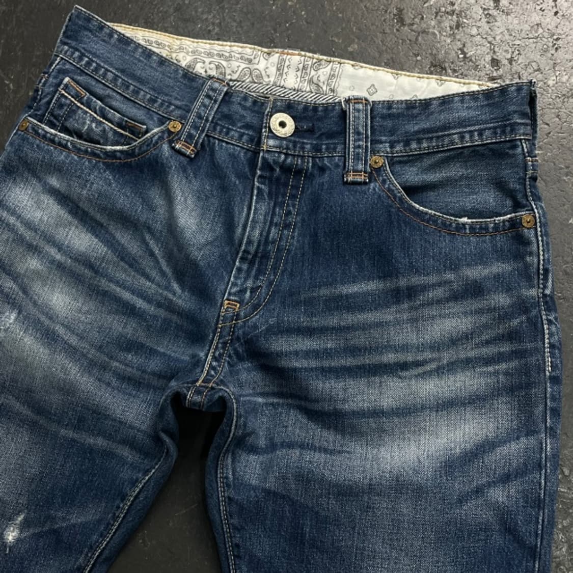 34 리바이스 523 페인트 청바지 상품이미지2