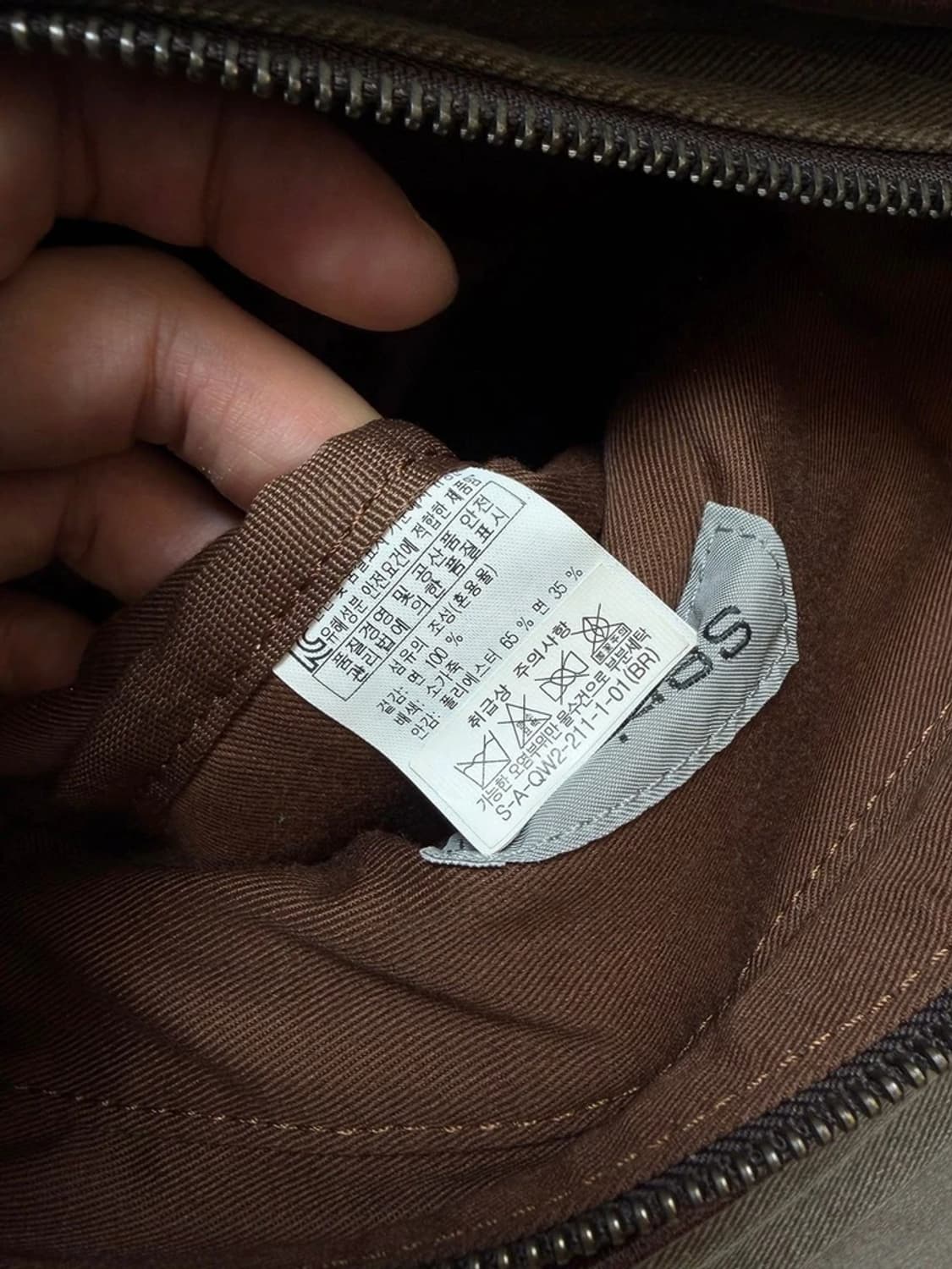 시리즈 아메카지 빈티지드 캔버스 백팩 Q1541 상품이미지9